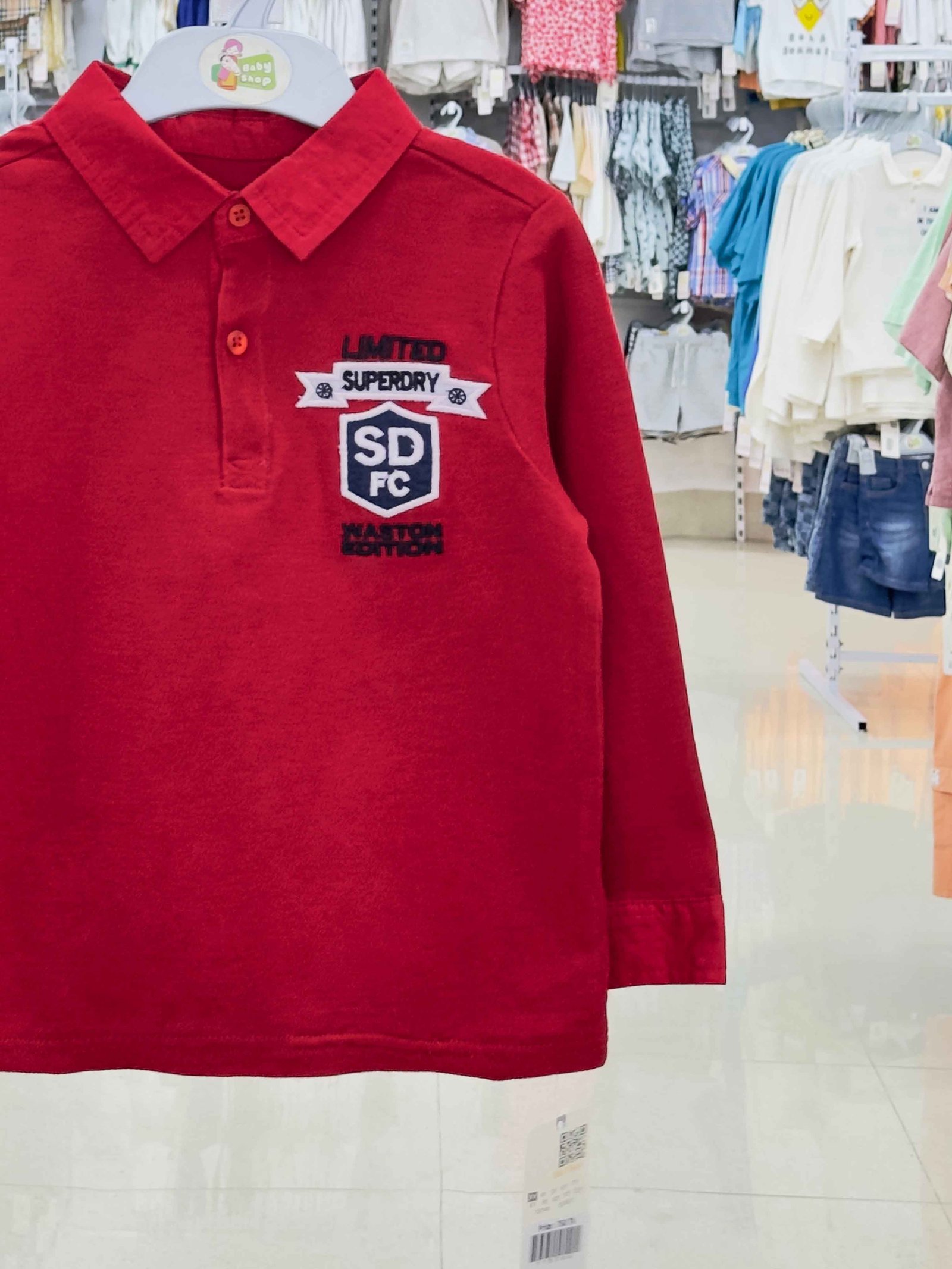 Boys Full Sleeve Polo Shirt ( Size-3 Years to 15/16 Years) (113586)