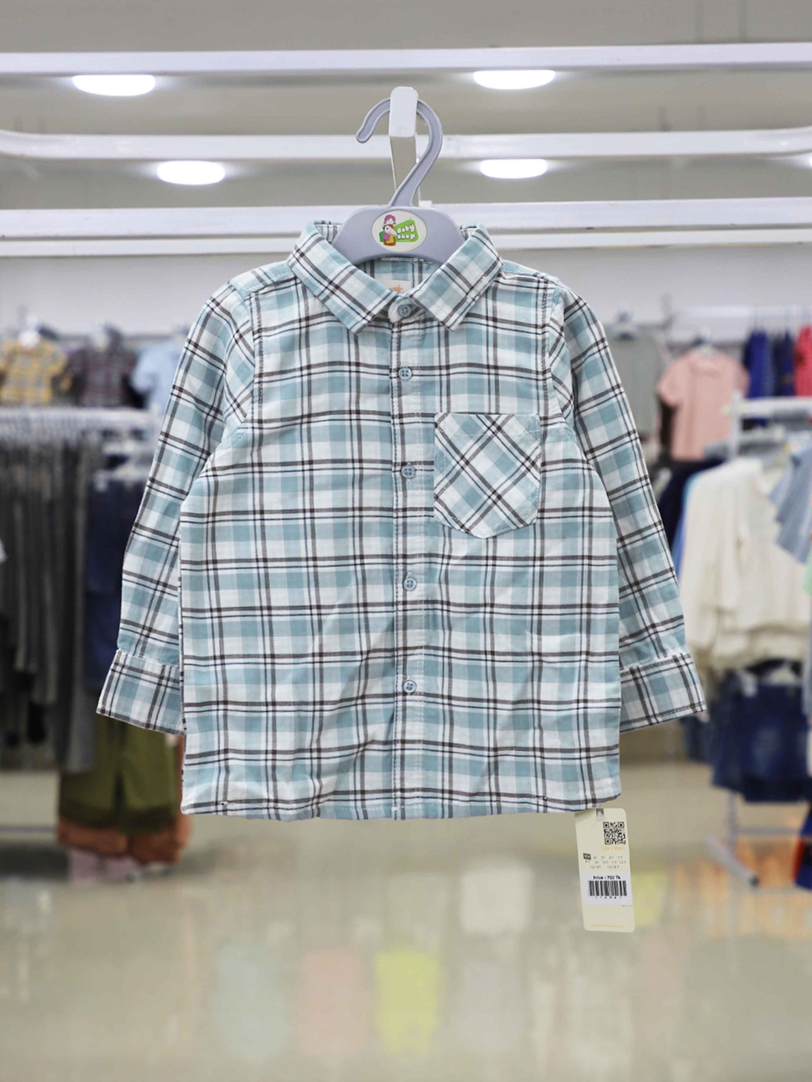 Boys Full Sleeve  Shirt ( Size-0/3 M To 6 Years) (114361)