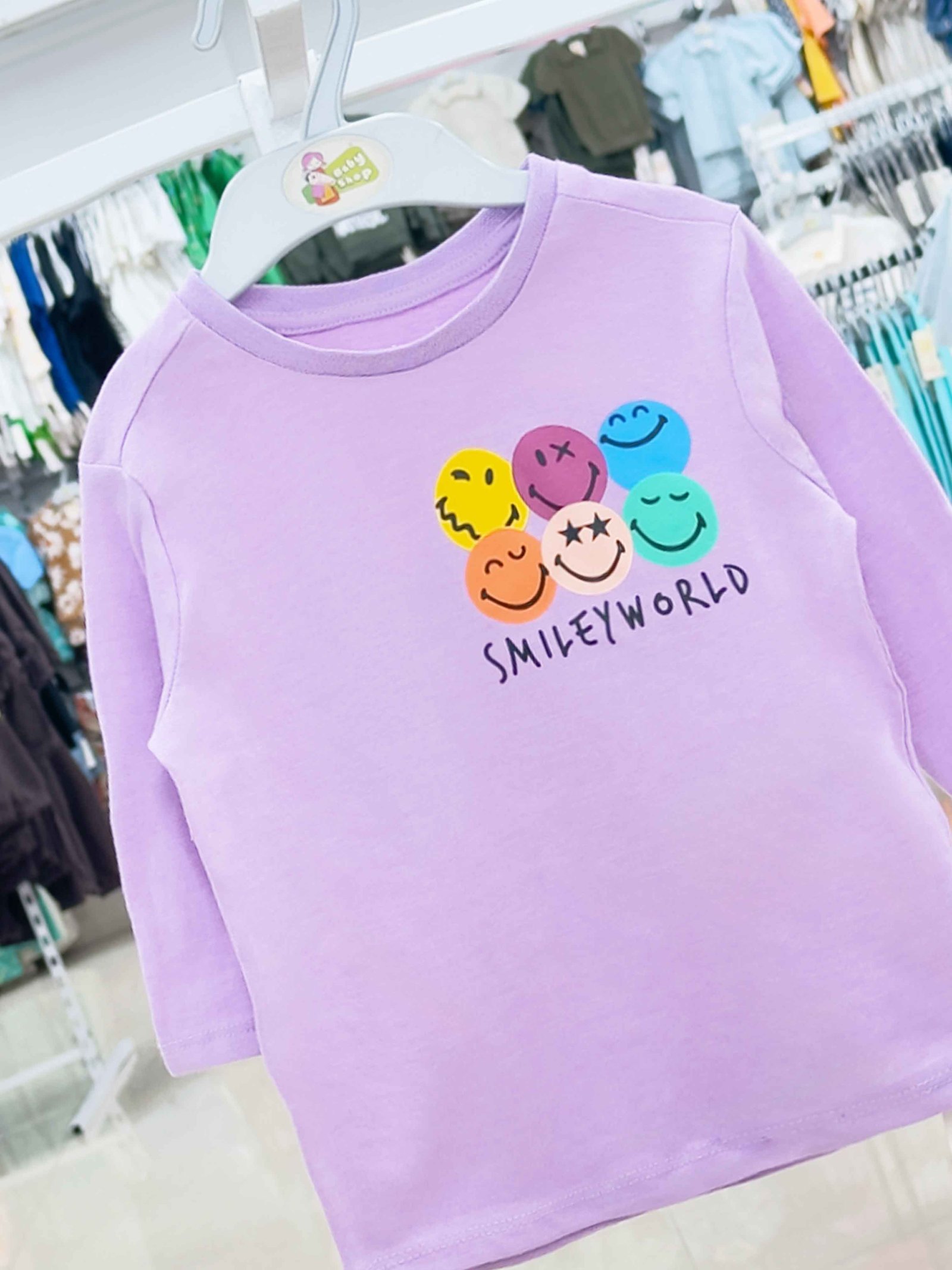 Girls Full Sleeve T- Shirt (Size-0/3 M to 6 Years) (114289)