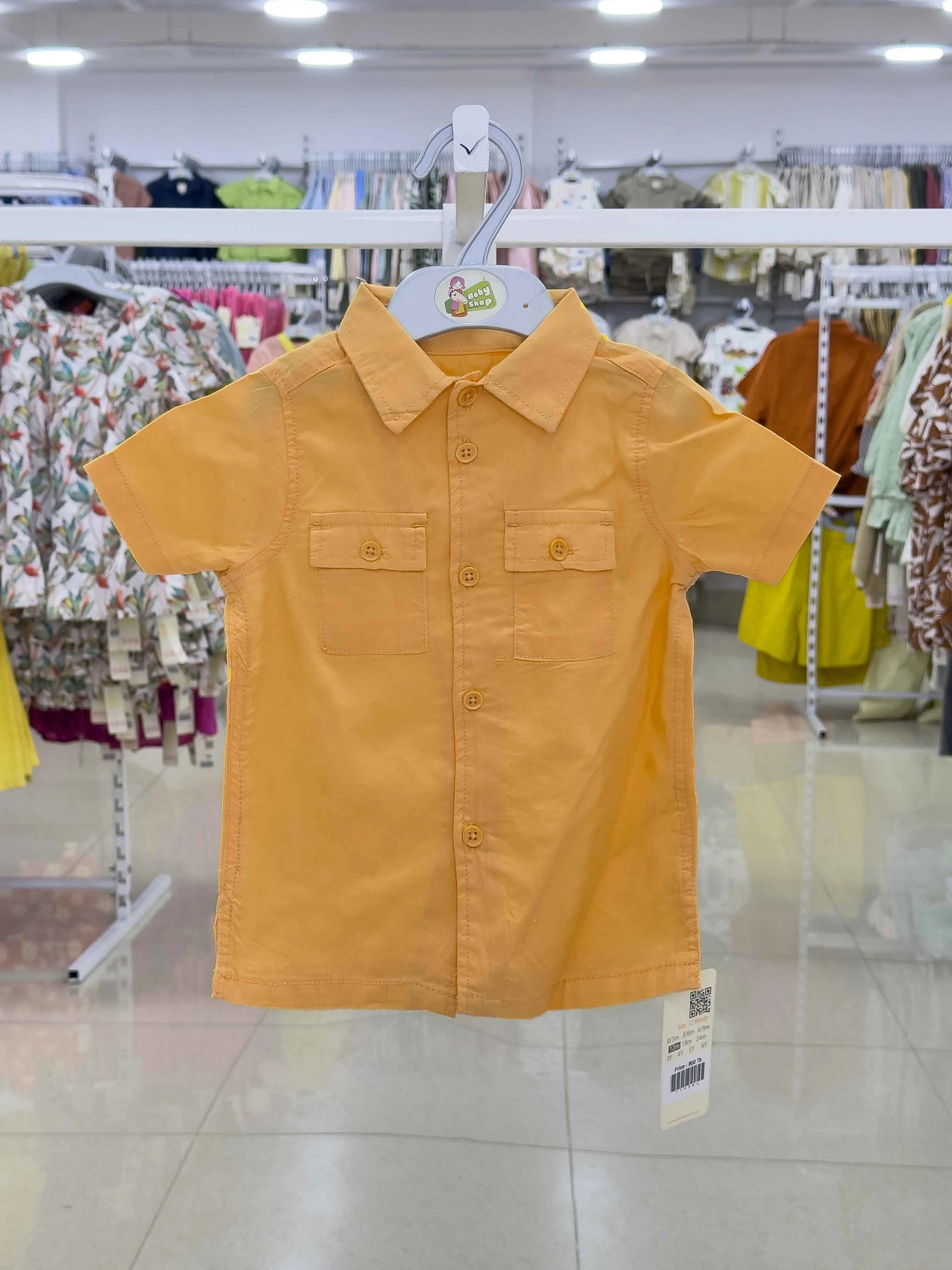 Boys Short  Sleeve  Shirt ( Size- 0/3 M TO 6 Years ) (119361)