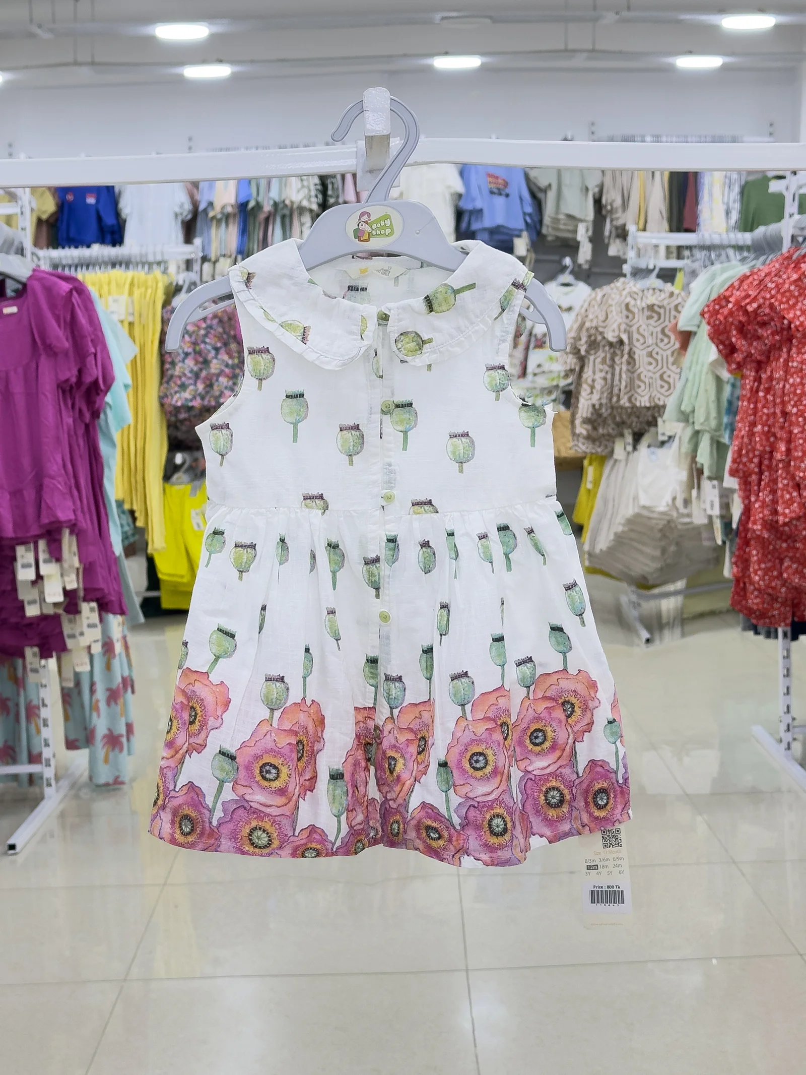 Girls  Dress ( Size- 0/3 M  To 6 Years ) (118642)