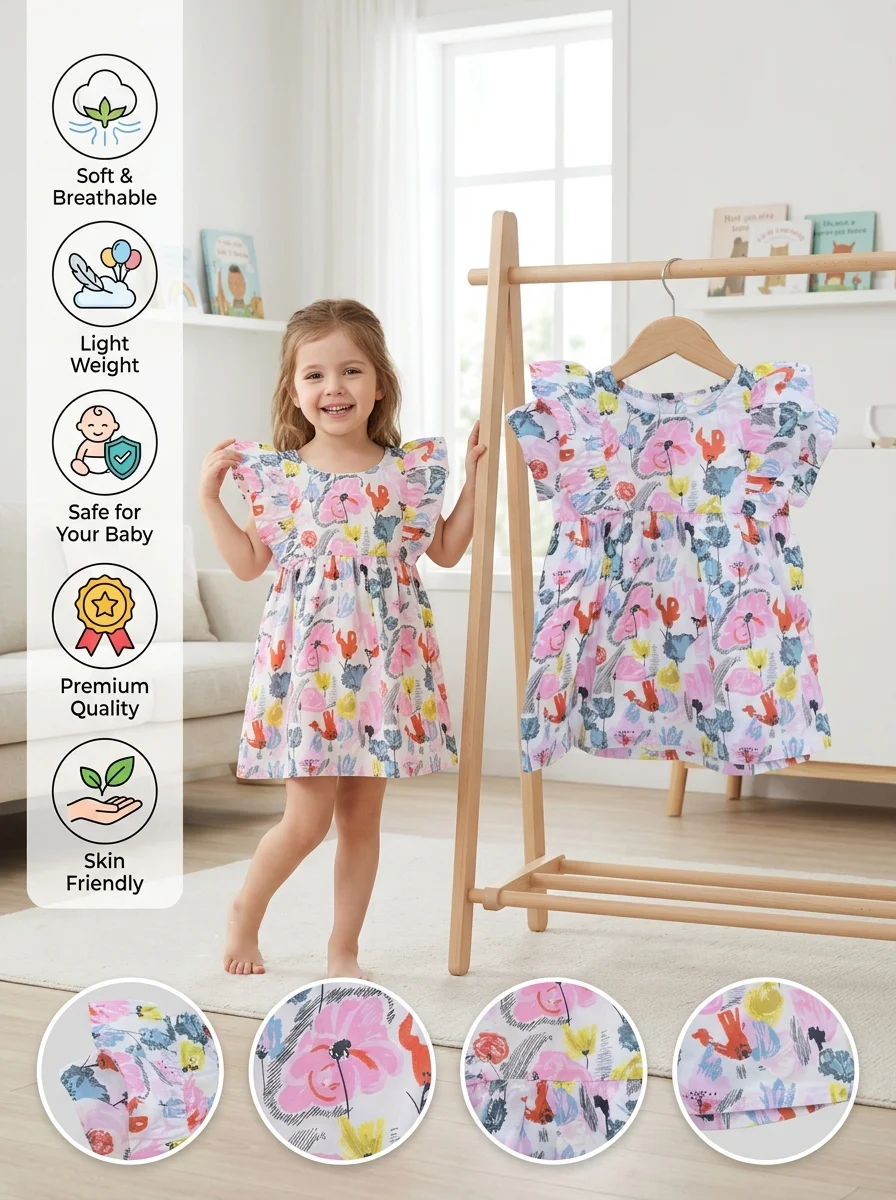 Girls Dress (0/3 M -6 Years ) 121913