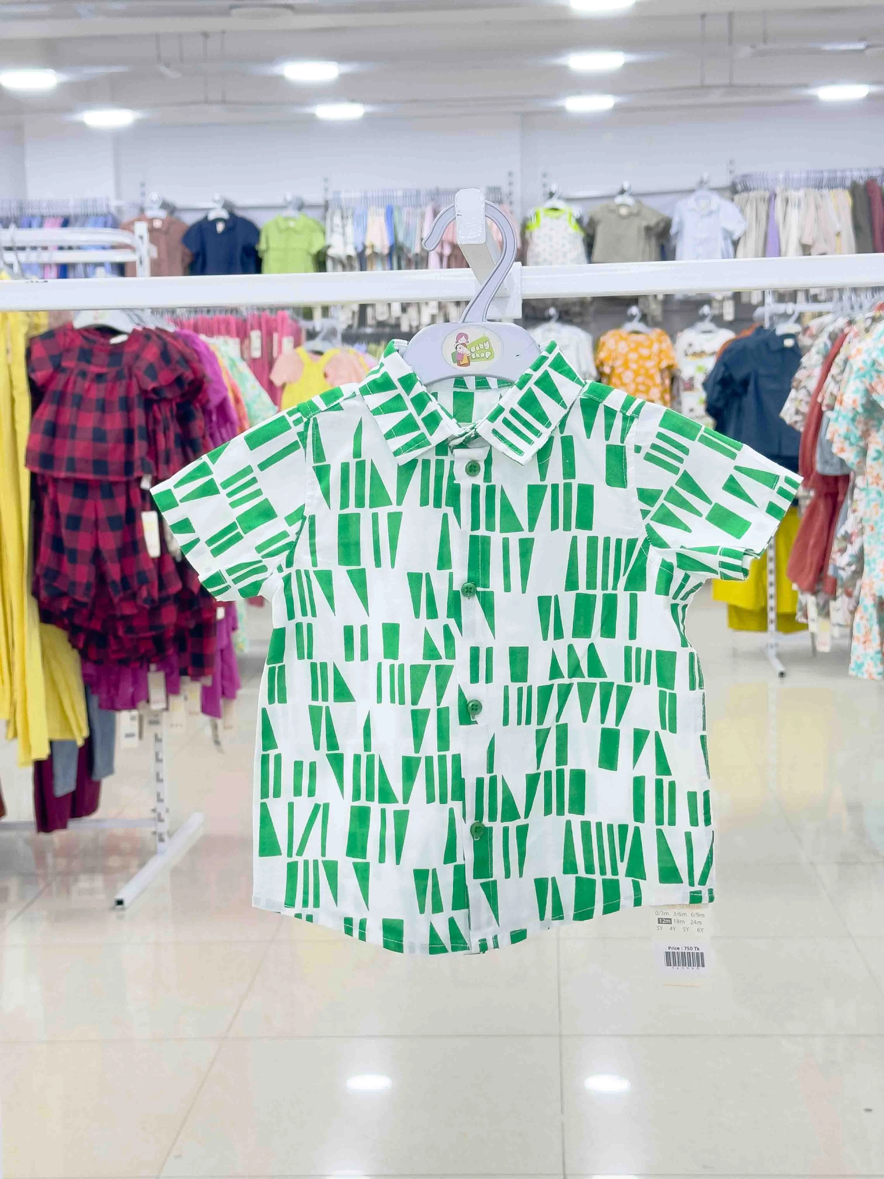 Boys Short Sleeve  Shirt (size-0/3 M to 6 Year) (120987)