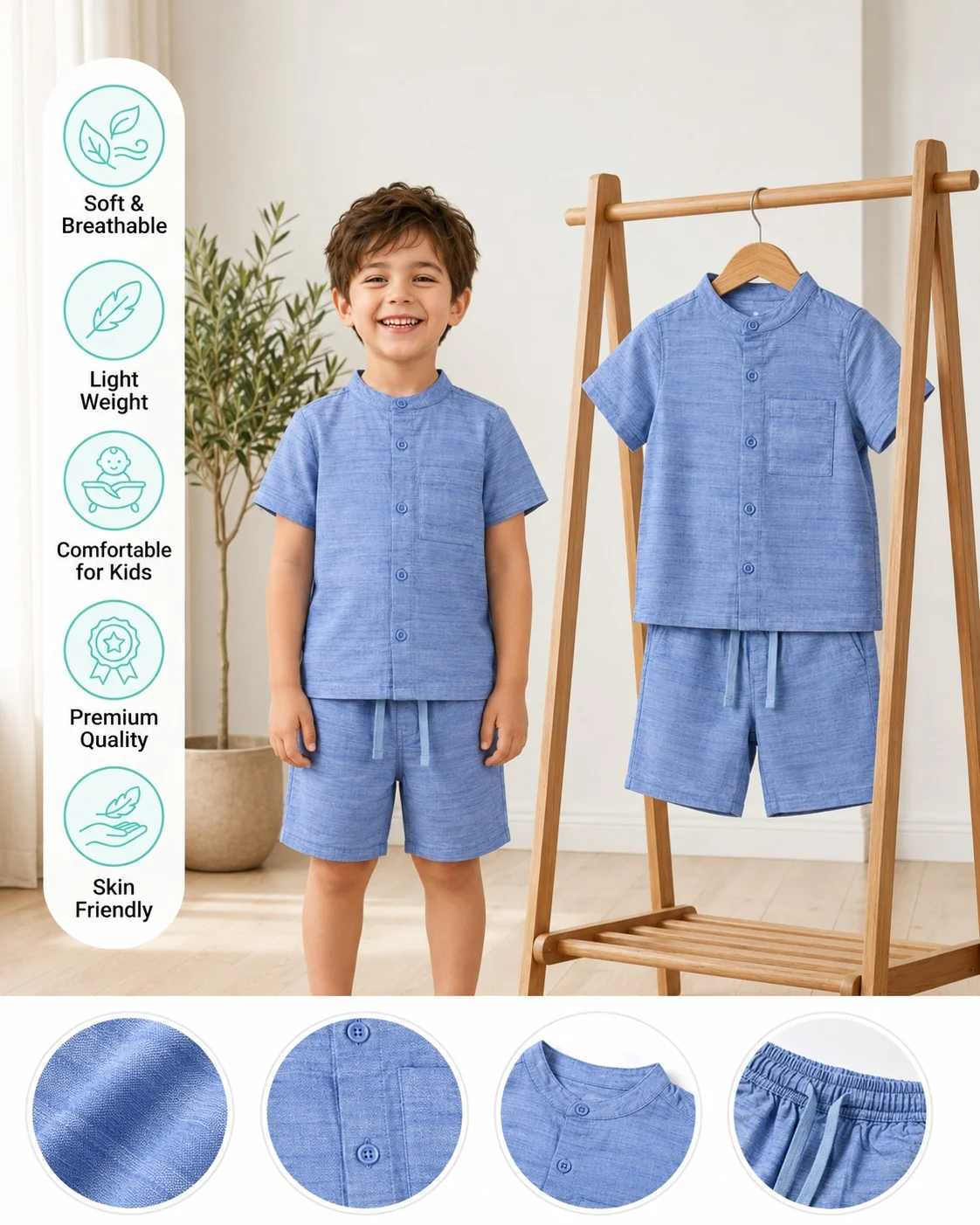 Boys 2 Pcs Set (0/3 M-6 Years) (108923)