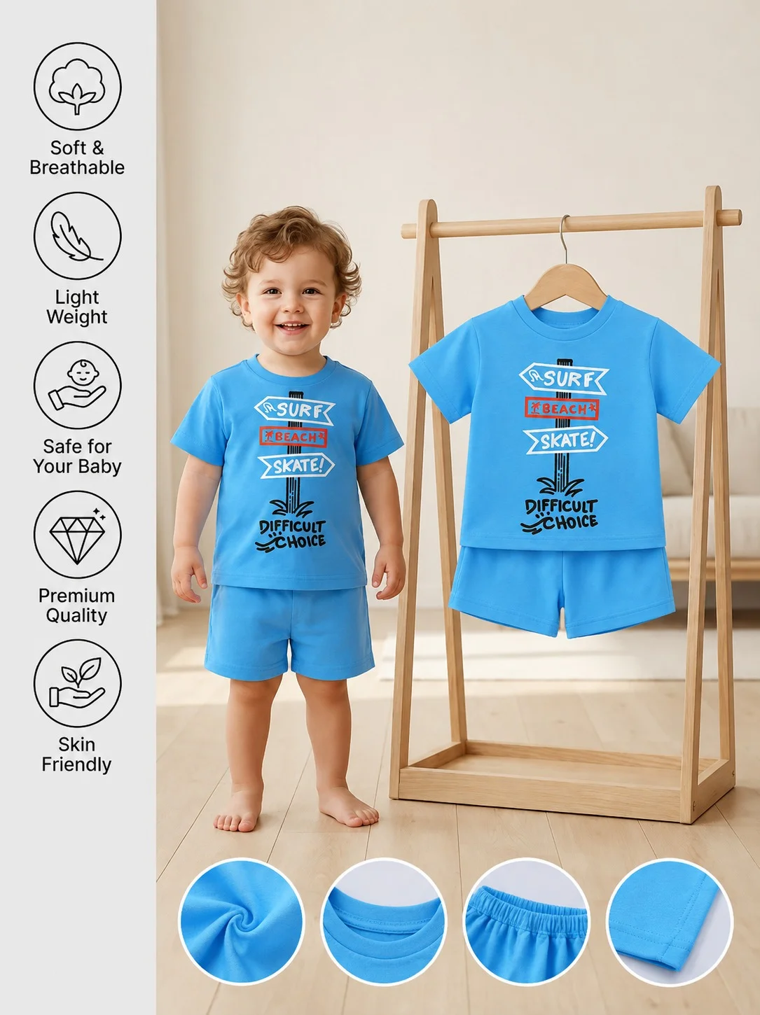 Boys Short Sleeve T-Shirt (0/3 M-6 Years) (109637)