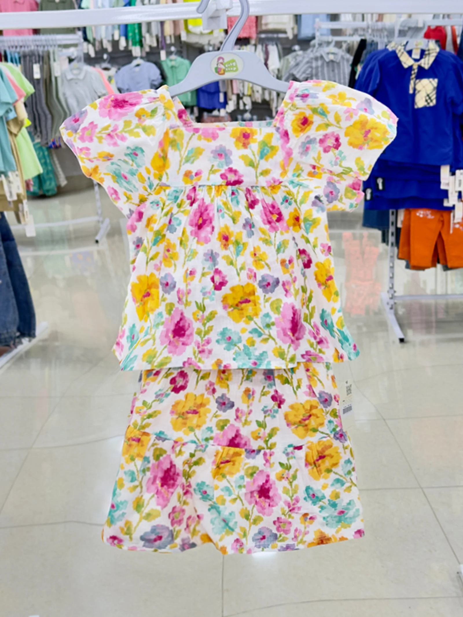 Girls 2 Pcs Set (Size-0/3 M to 6 Years ) (116318)