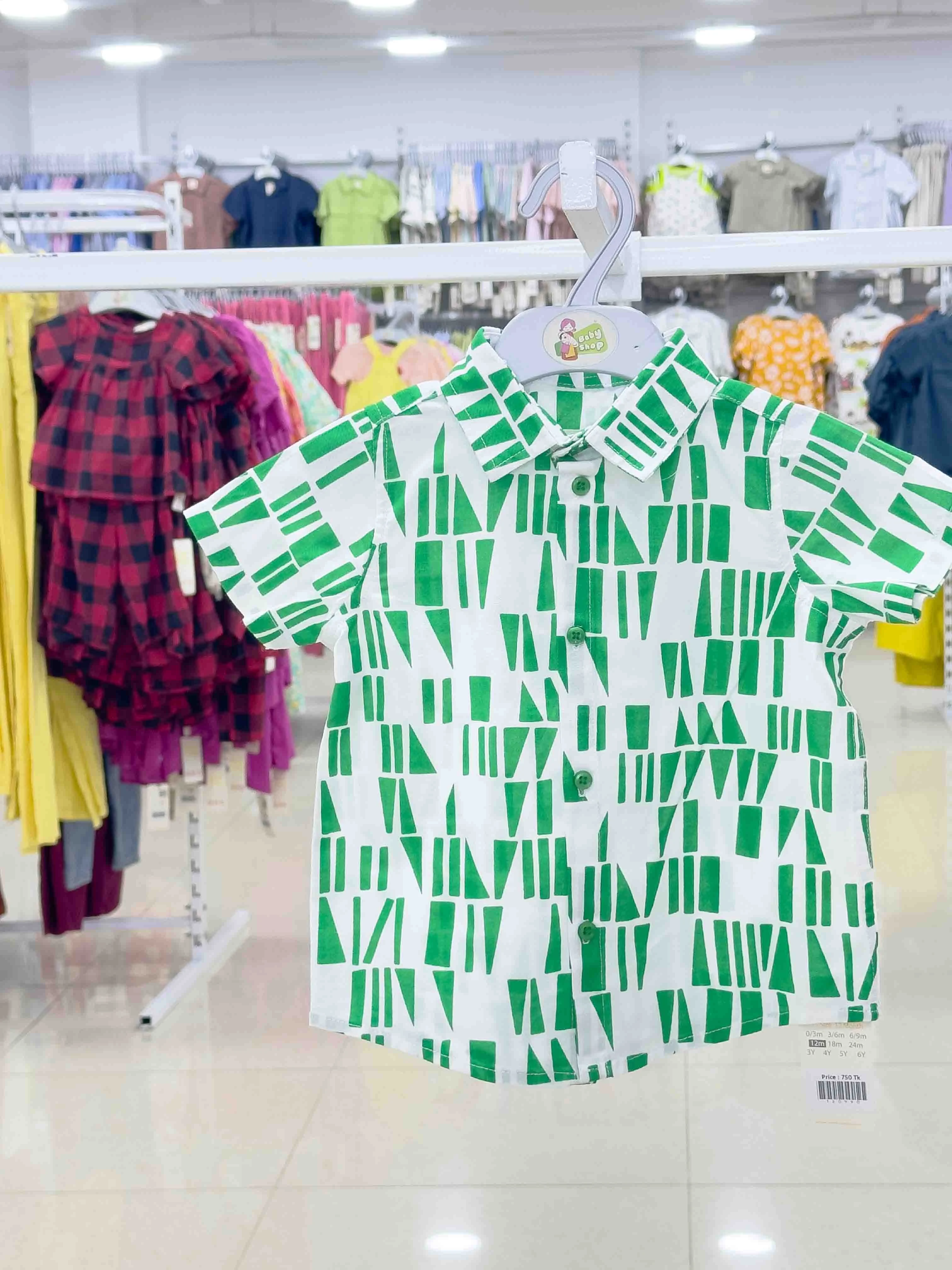 Boys Short Sleeve  Shirt (size-0/3 M to 6 Year) (120987)