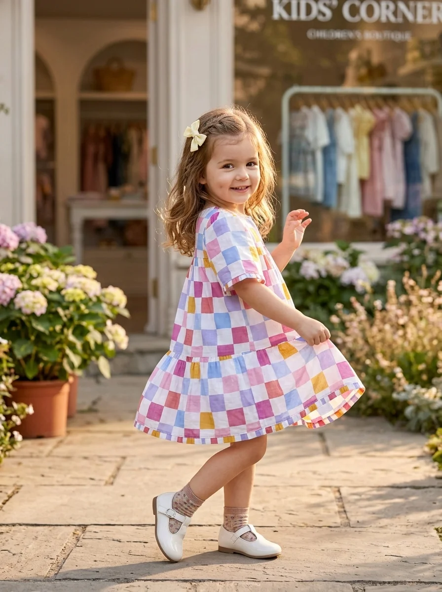 Girls Dress ( Size-3 Years  To 15/16 Years  ) (119653 )