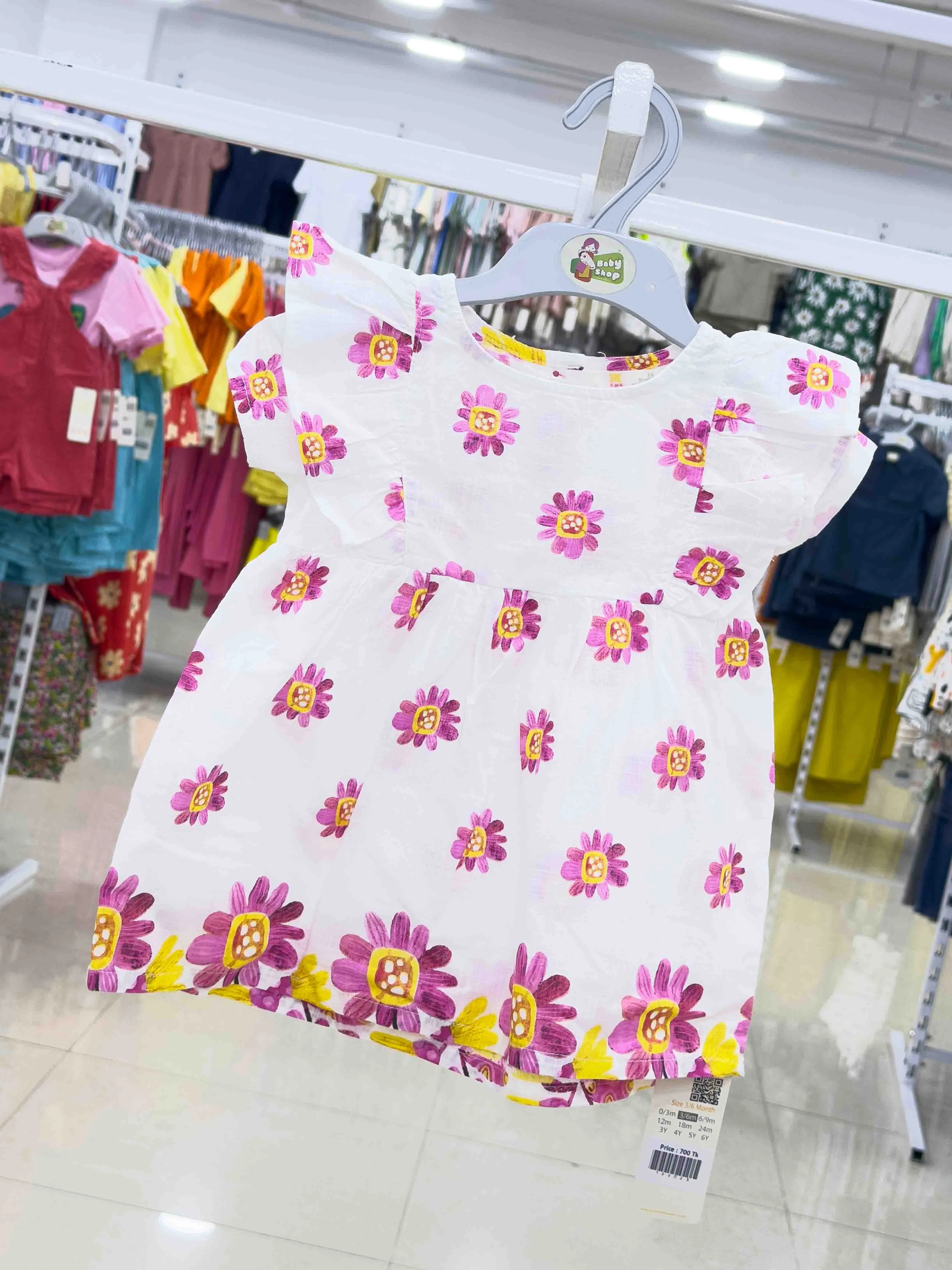 Girls Dress (0/3 M -6 Years ) 122022