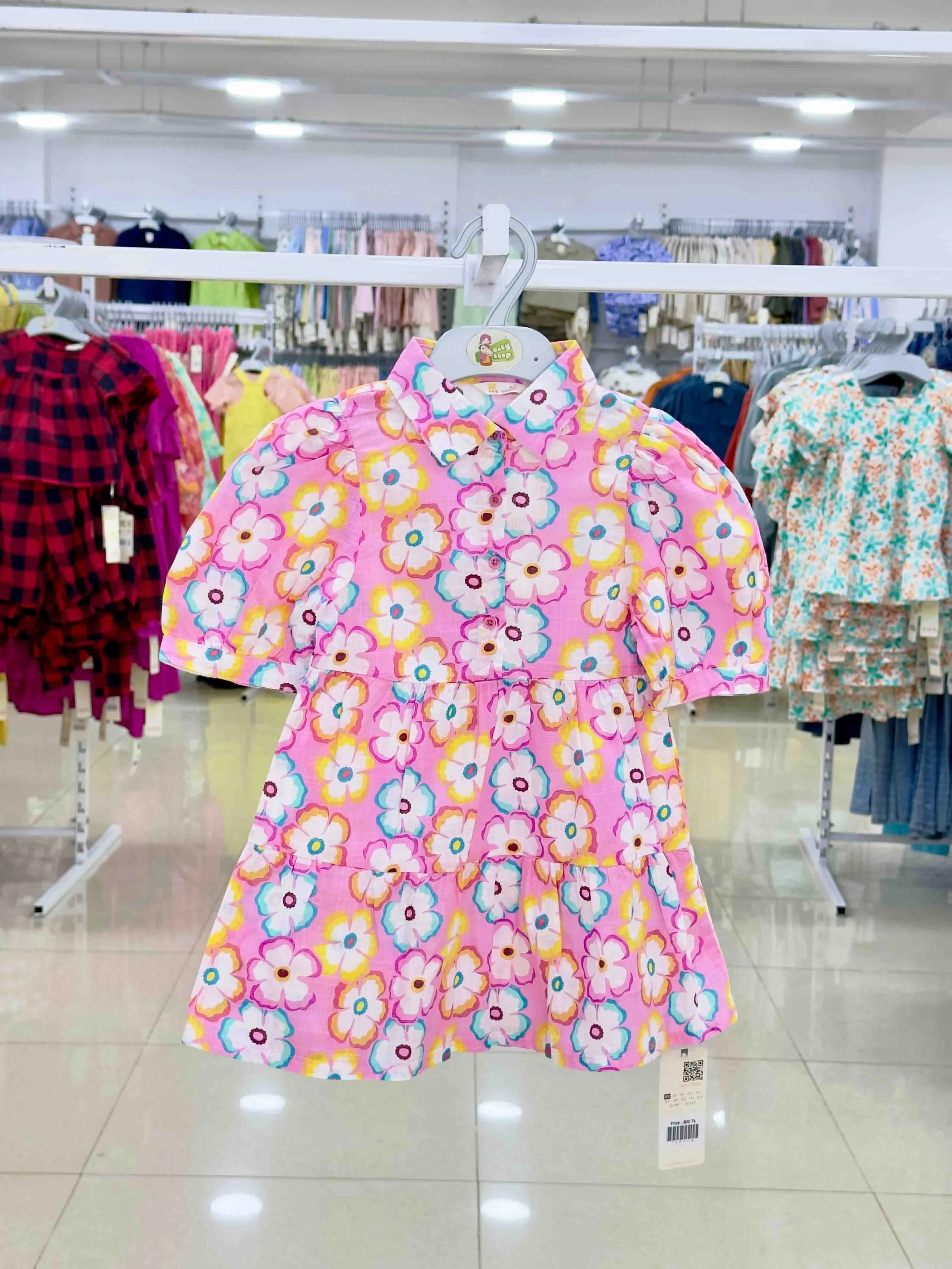 Girls Dress (Size-0/3 M -6 Years ) (120506)