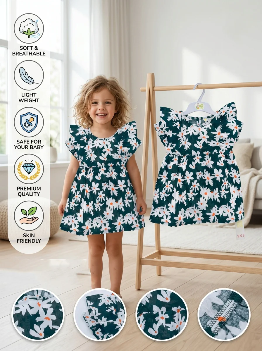 Girls Dress (0/3 M -6 Years ) 121980