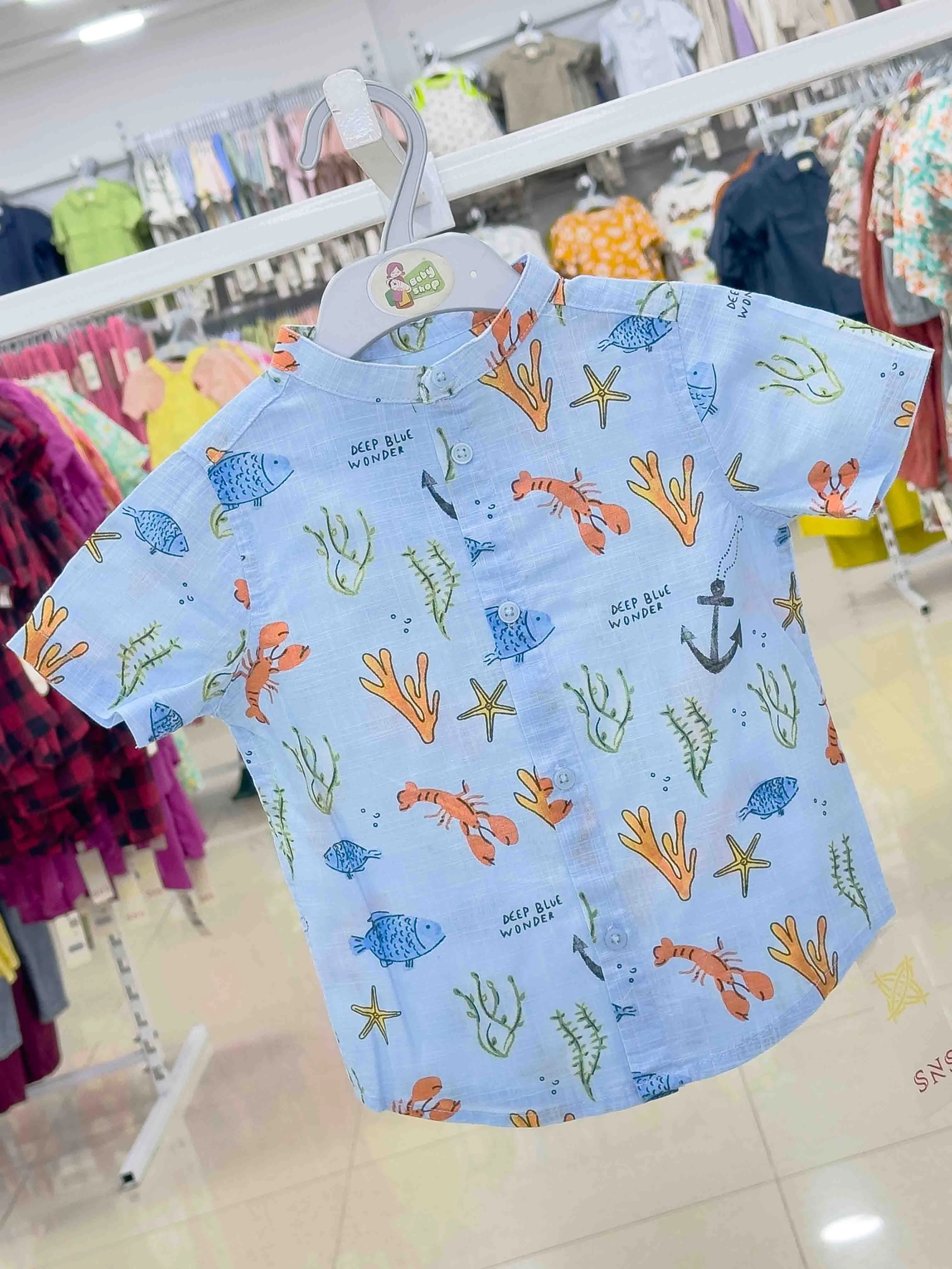 Boys Short Sleeve  Shirt (size-0/3 M to 15/16 Year) (120662)