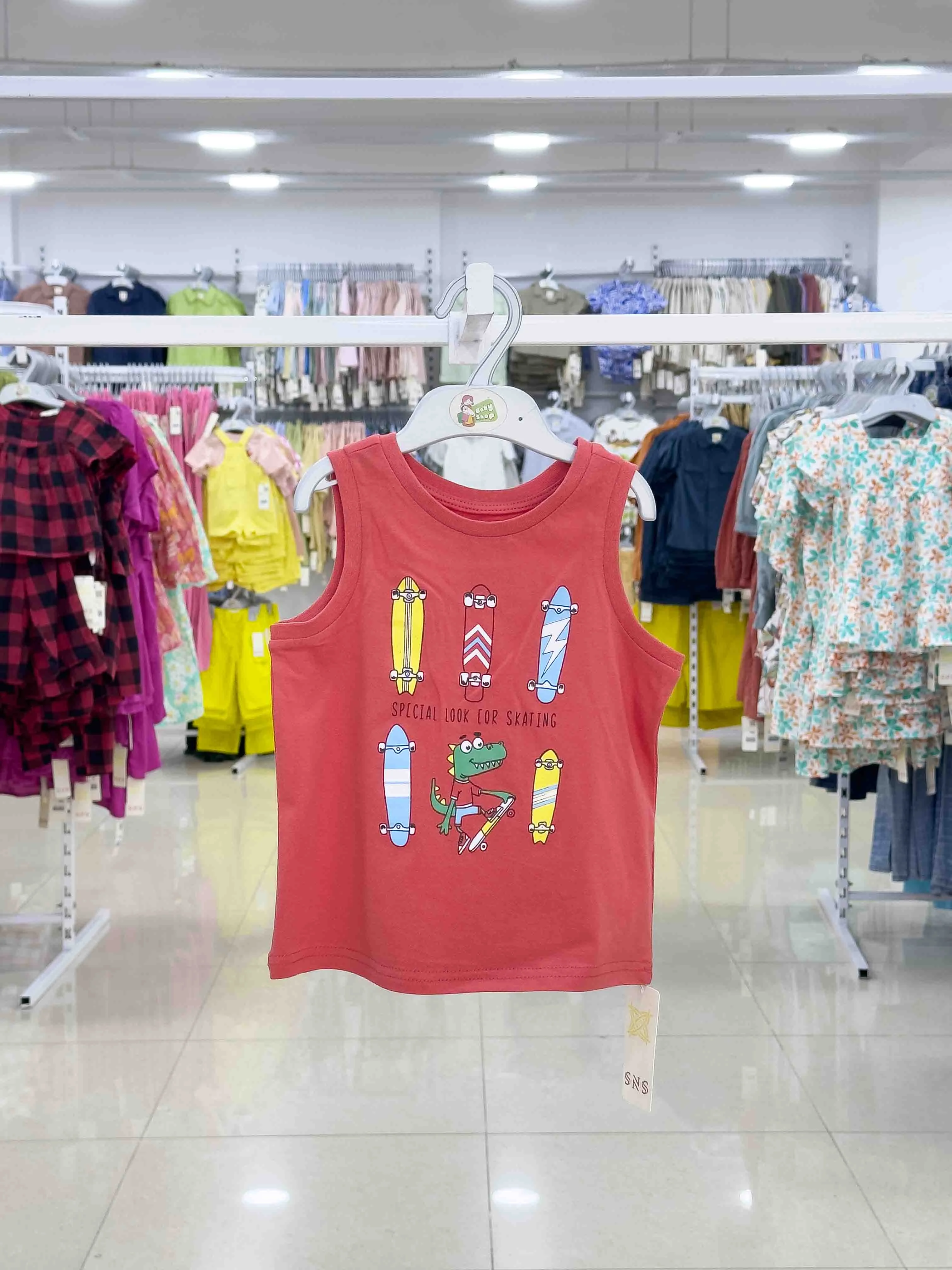 Boys Tank Top (Size-0/3 M-6 Years) (120394)