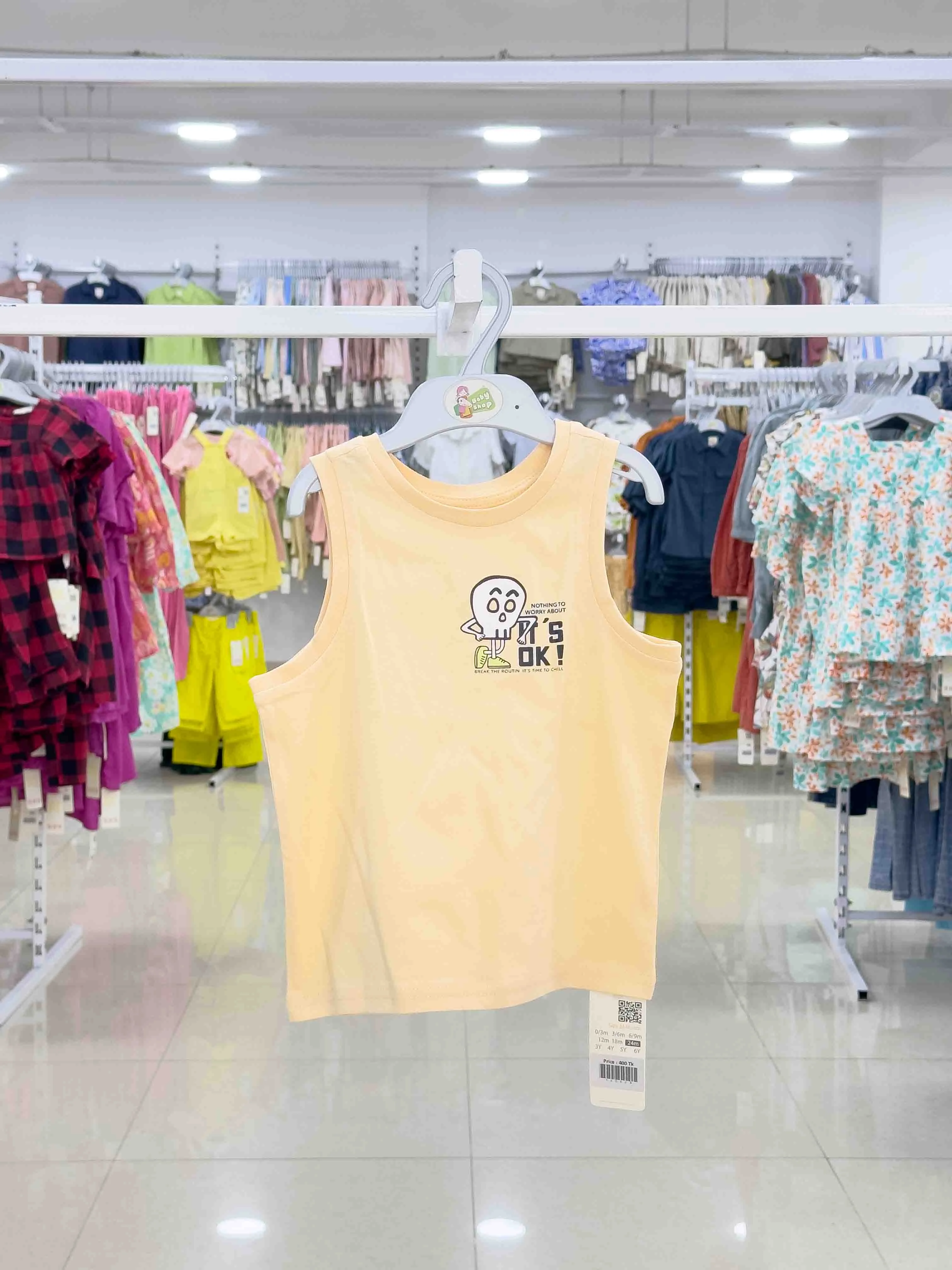 Boys Tank Top (Size-0/3 M-6 Years) (120518)