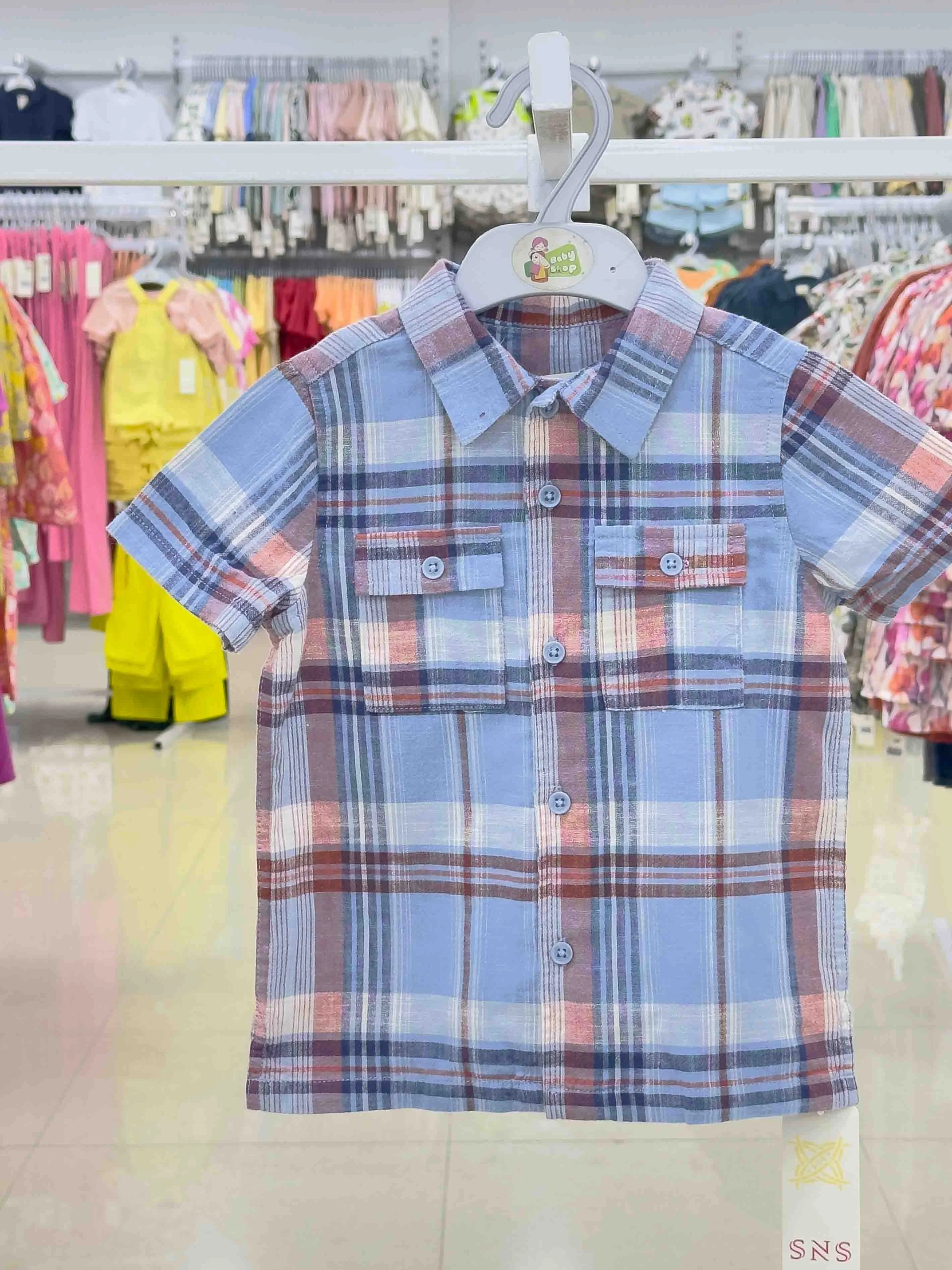 Boys Short Sleeve  Shirt (size-0/3 M to 6 Year) (121523)