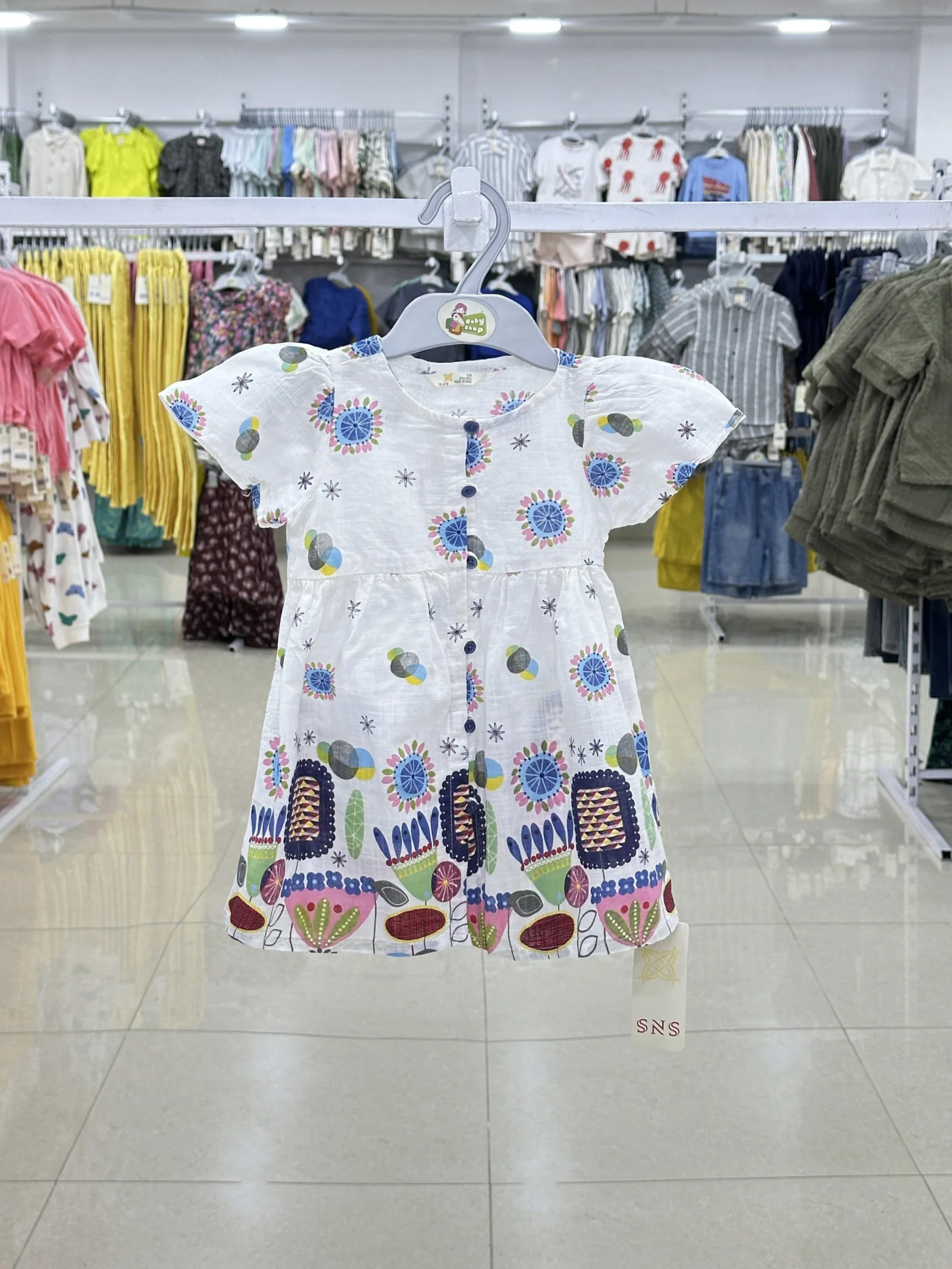 Girls Dress (Size-0/3 M -6 Years) (118500)