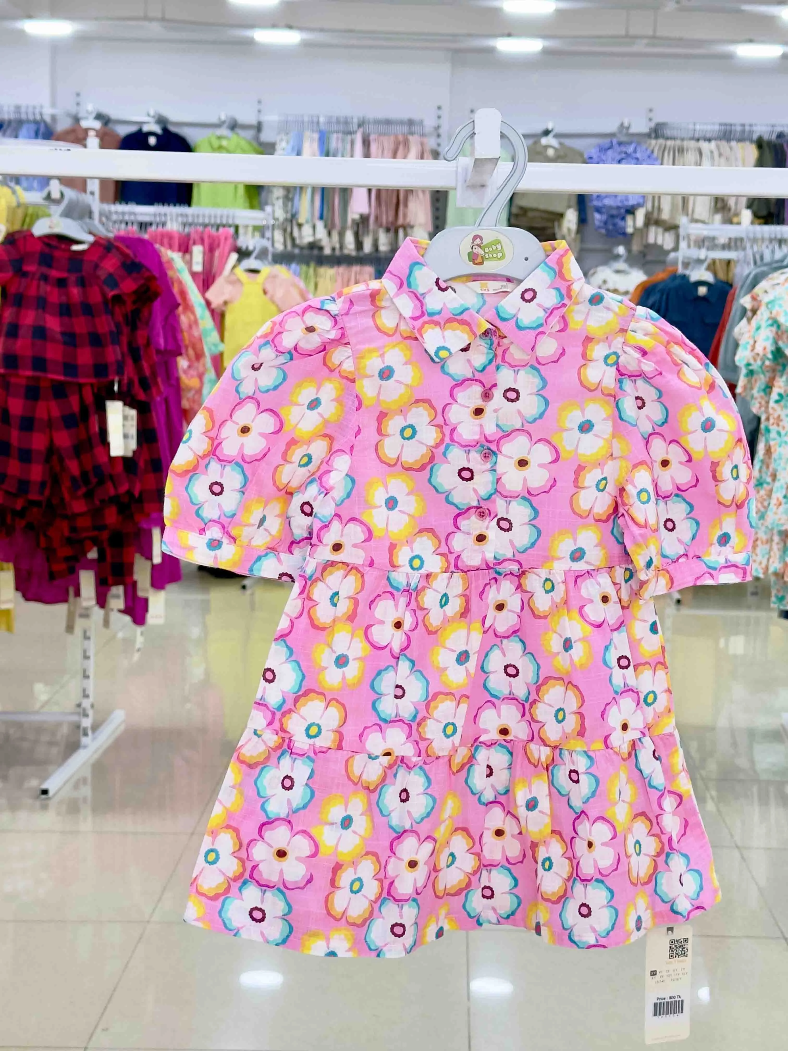 Girls Dress (Size-0/3 M -6 Years ) (120506)