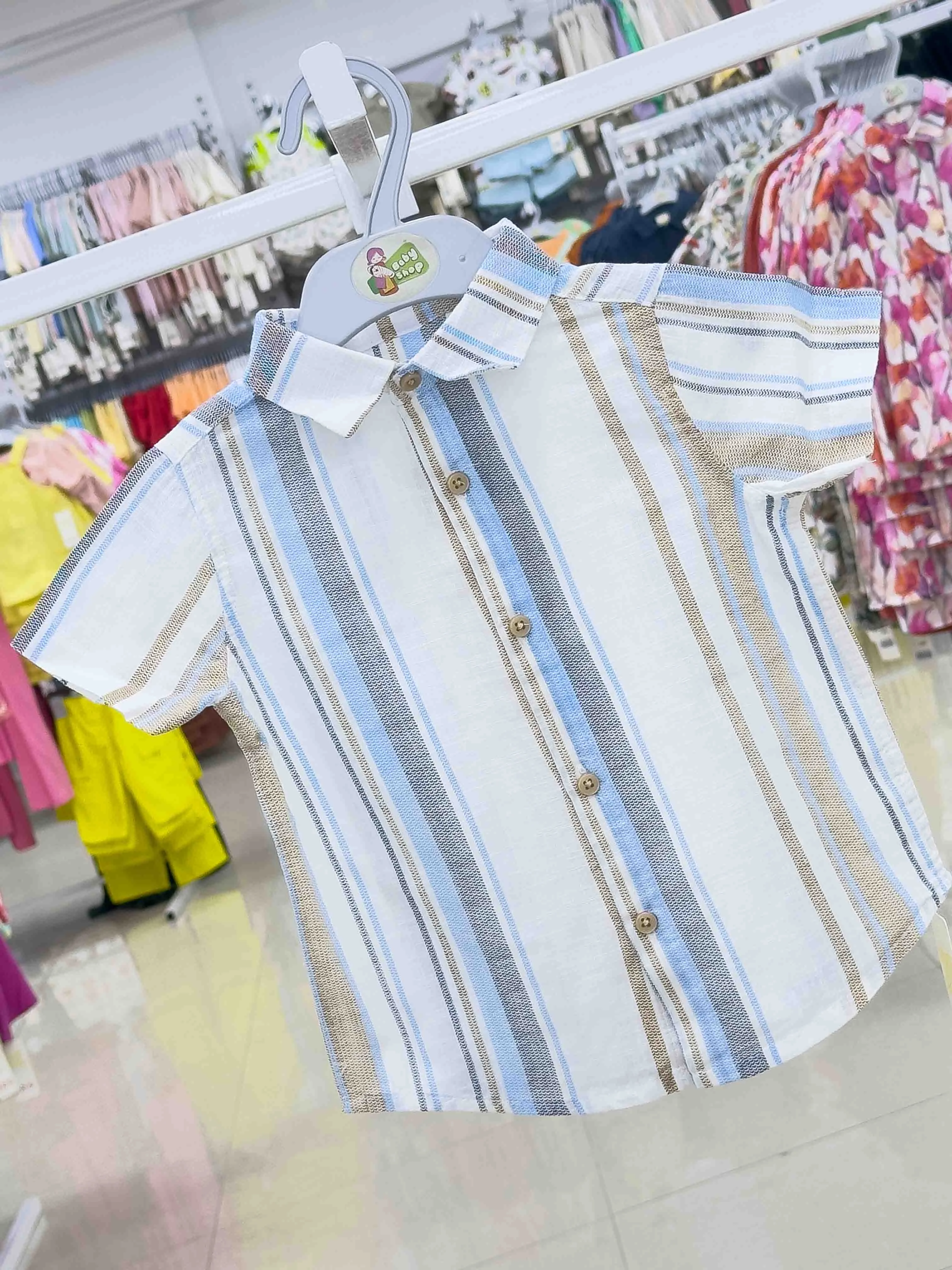 Boys Short Sleeve  Shirt (size-0/3 M to 6 Year) (121295)