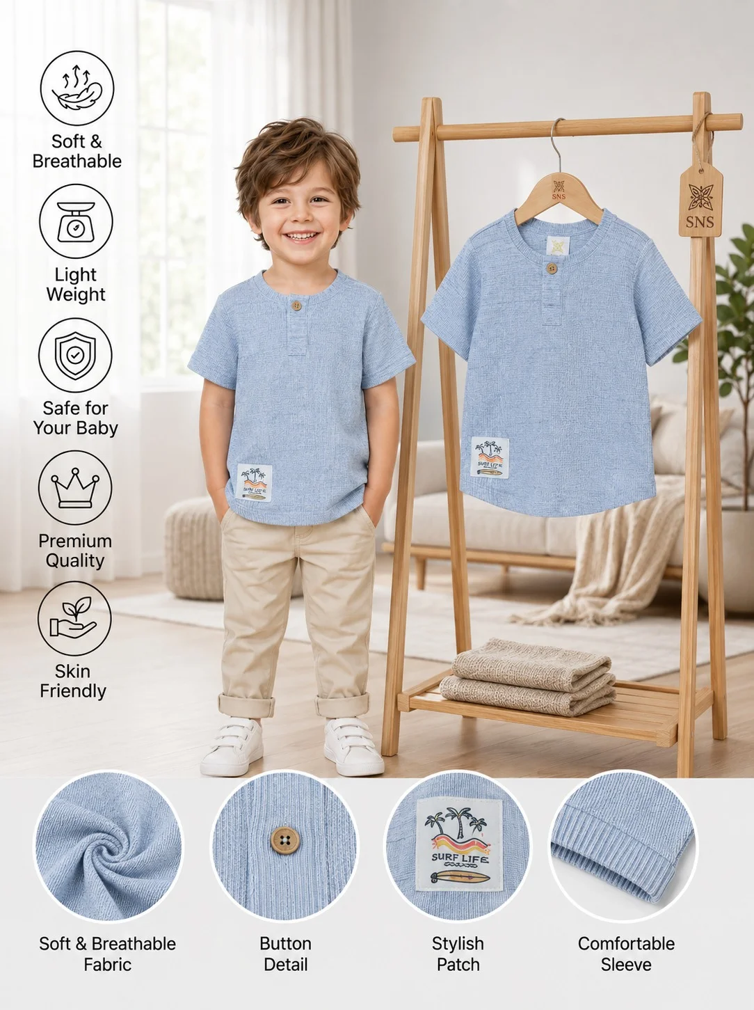 Boys Fotua (Size-0/3 M to 6 Year) (98444)