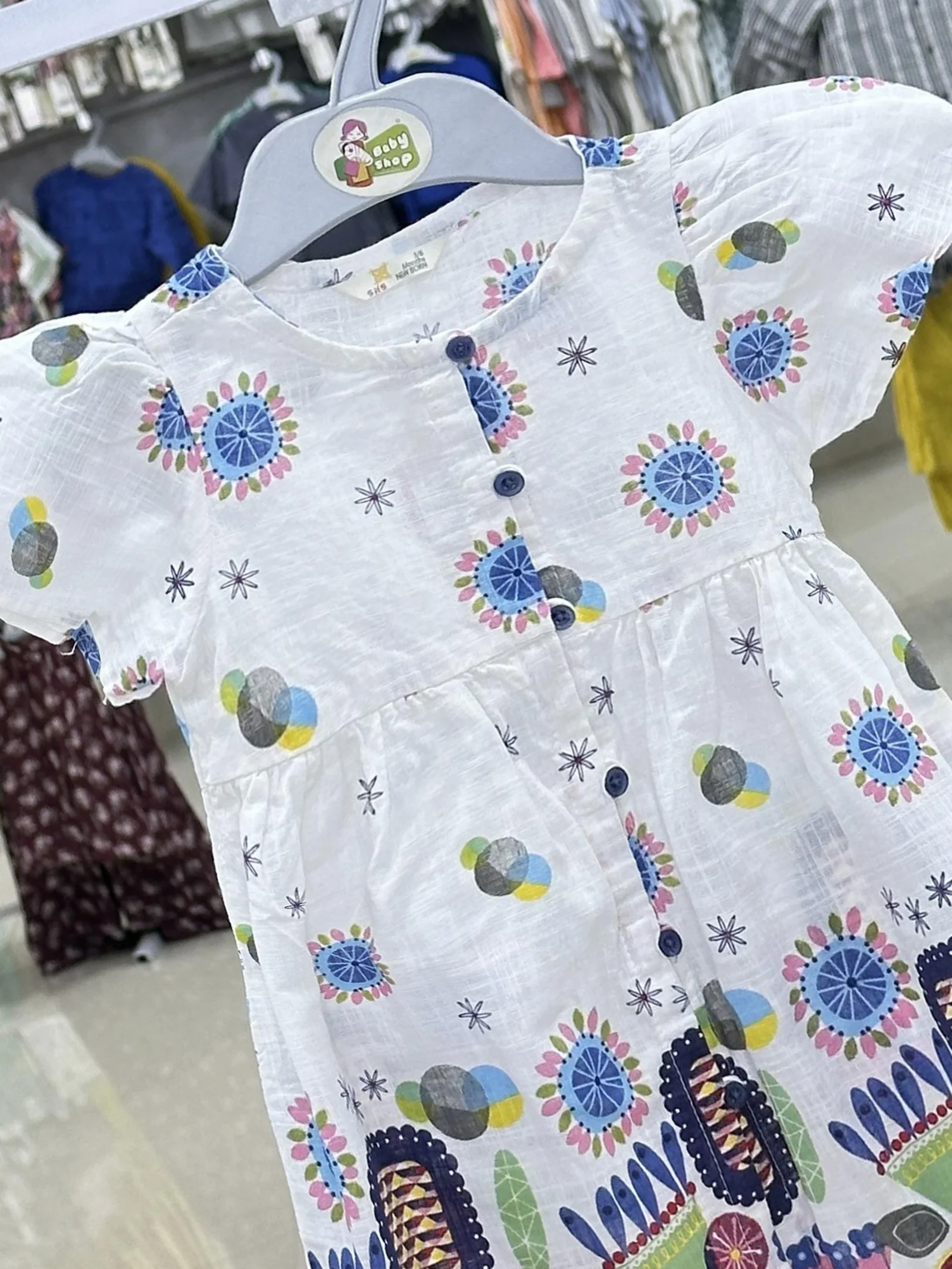 Girls Dress (Size-0/3 M -6 Years) (118500)