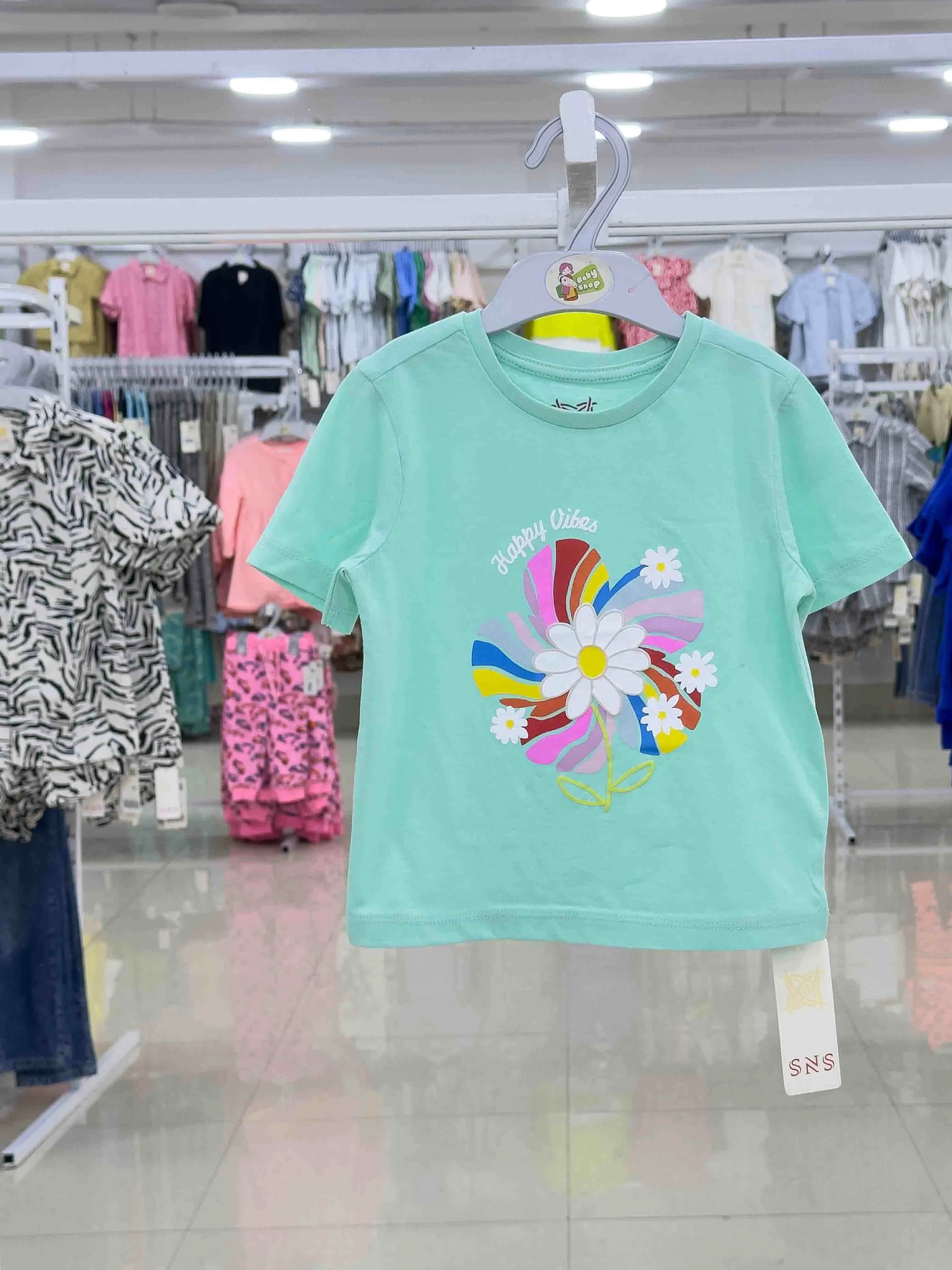 Girls Short Sleeve T- Shirt ( Size-0/3 M to 6 Years) 117062