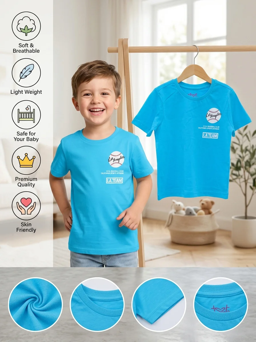 Boys Short  Sleeve  T-Shirt (size-0/3 M to 6 Year) 116784