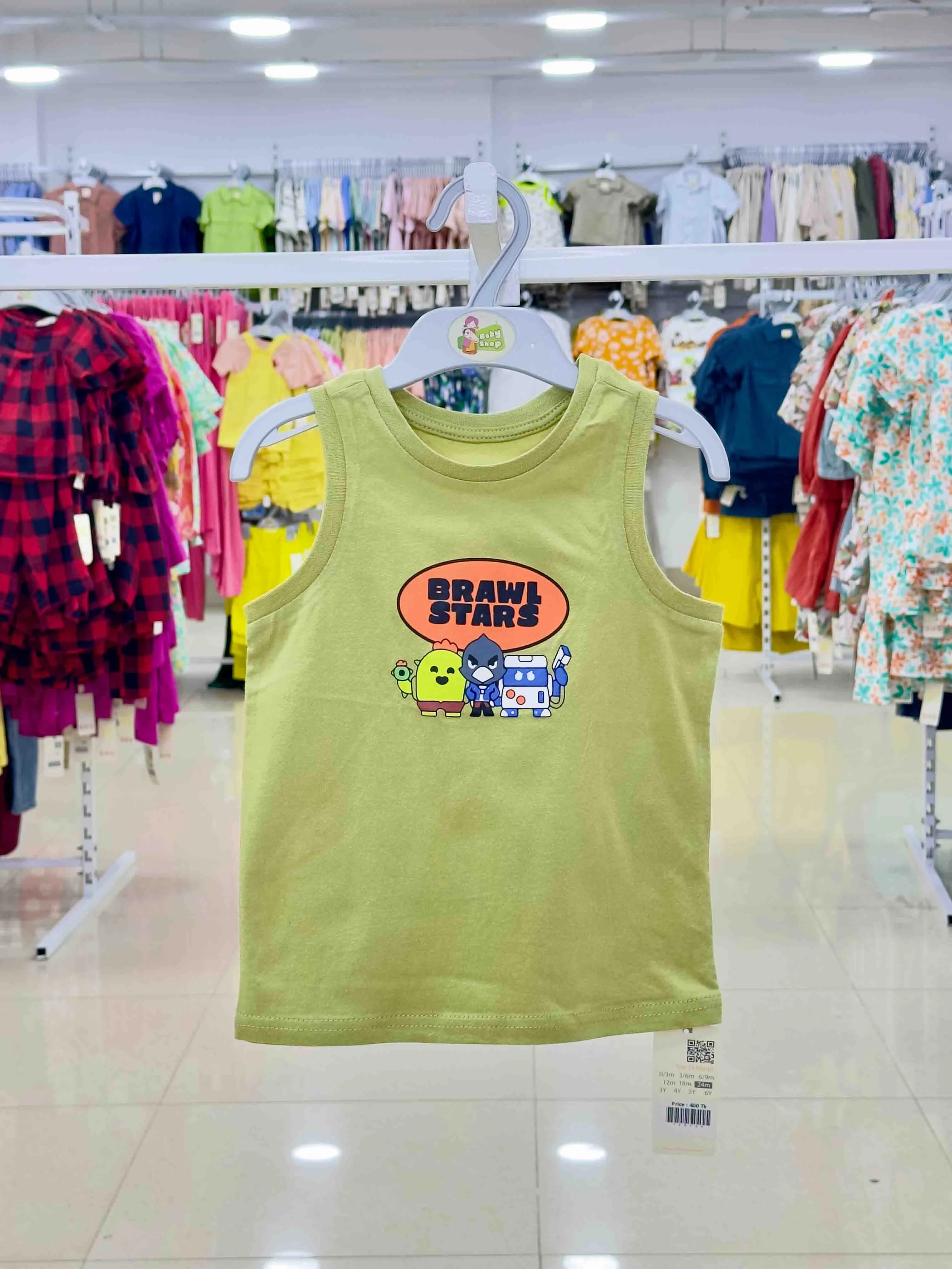 (Size-0/3 M-6 YearsBoys Tank Top) 120724