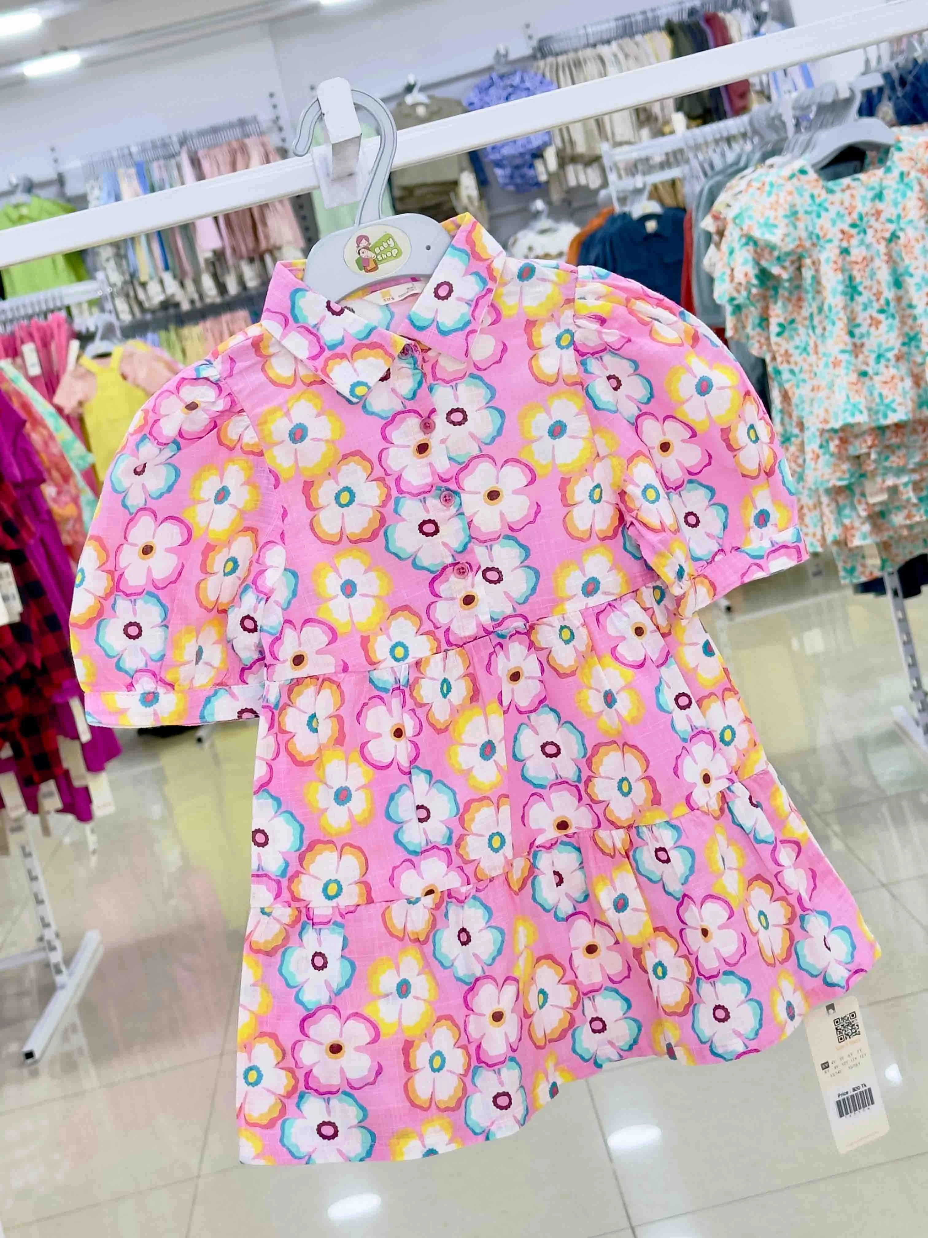 Girls Dress (Size-0/3 M -6 Years ) (120506)