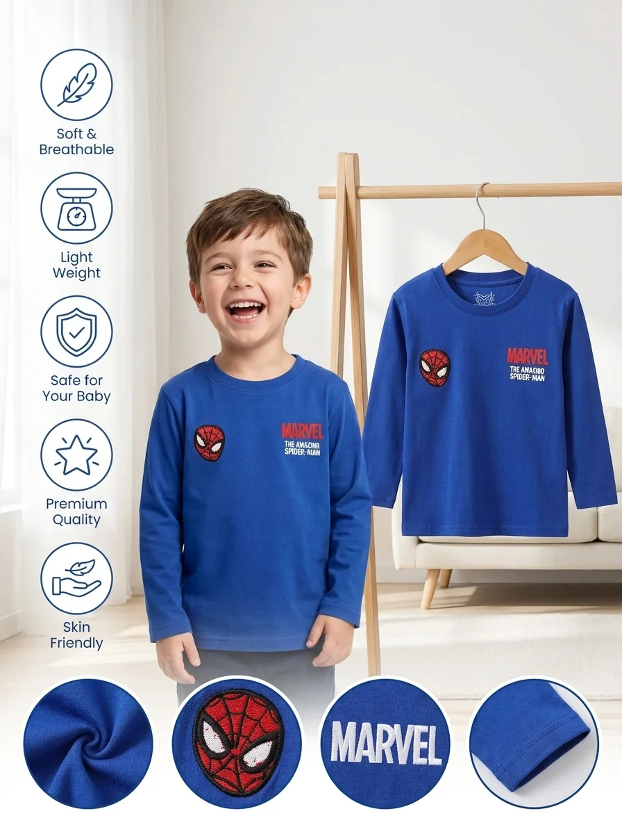 Boys full sleeve t- shirt (Size-0/3 M to 6 Years ) (114341)