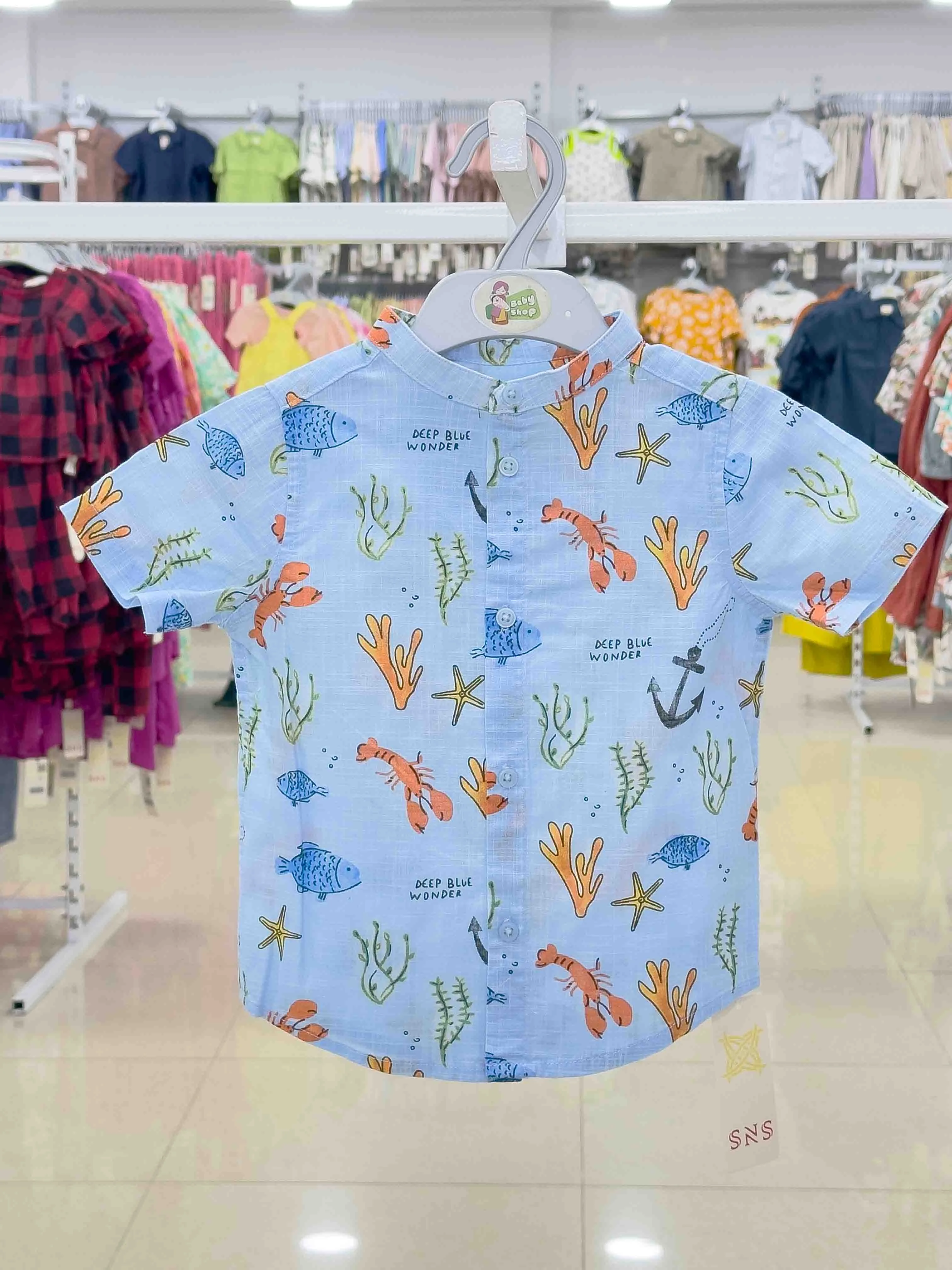 Boys Short Sleeve  Shirt (size-0/3 M to 6 Year) (120866)