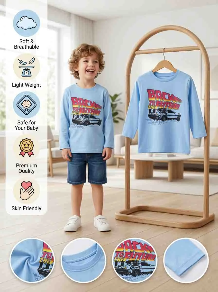 Boys full sleeve t- shirt (Size-0/3 M  to 6 Years ) (113864)