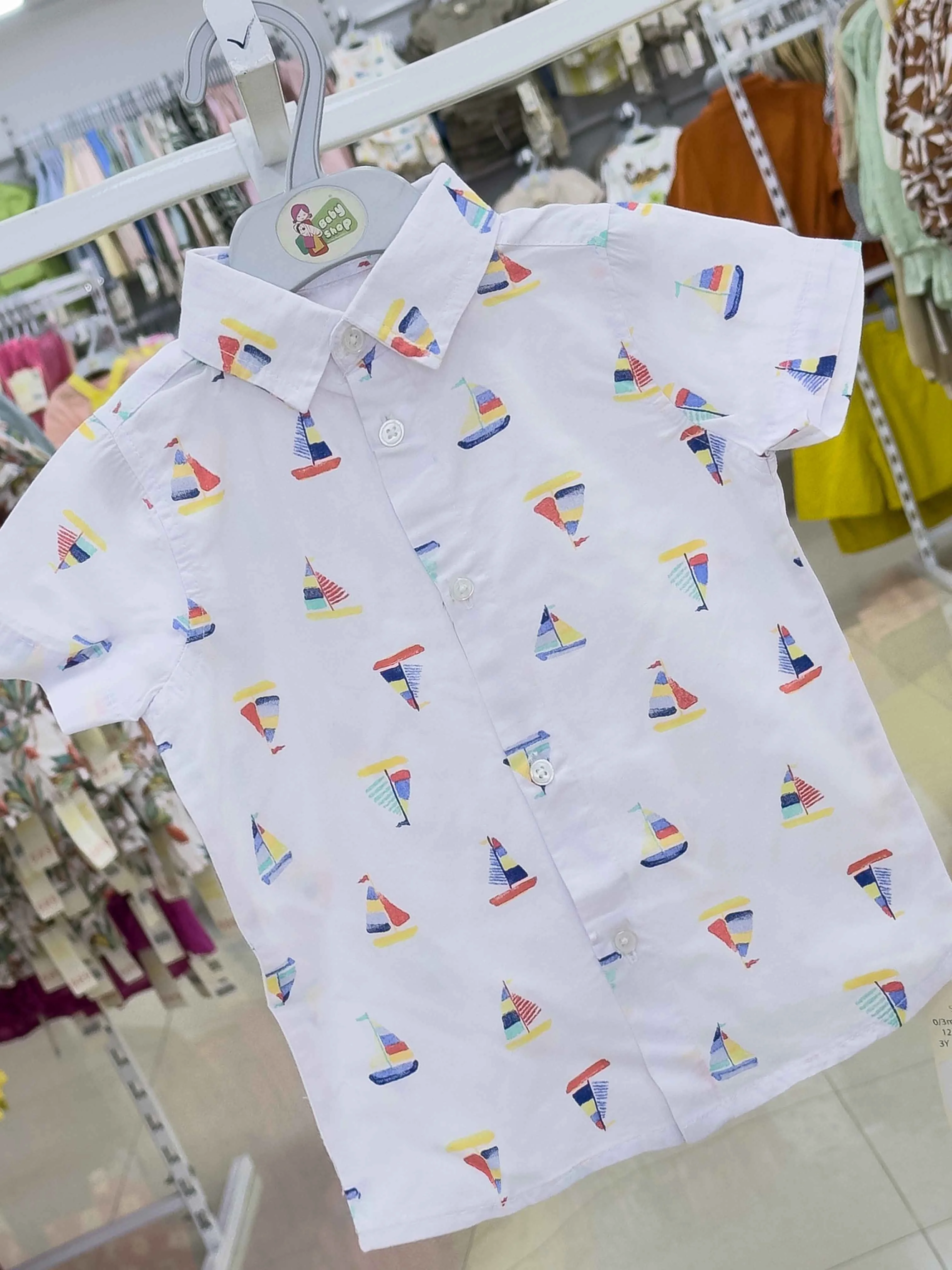 Boys Short  Sleeve  Shirt ( Size- 0/3 M TO 6 Years ) ( 119761)