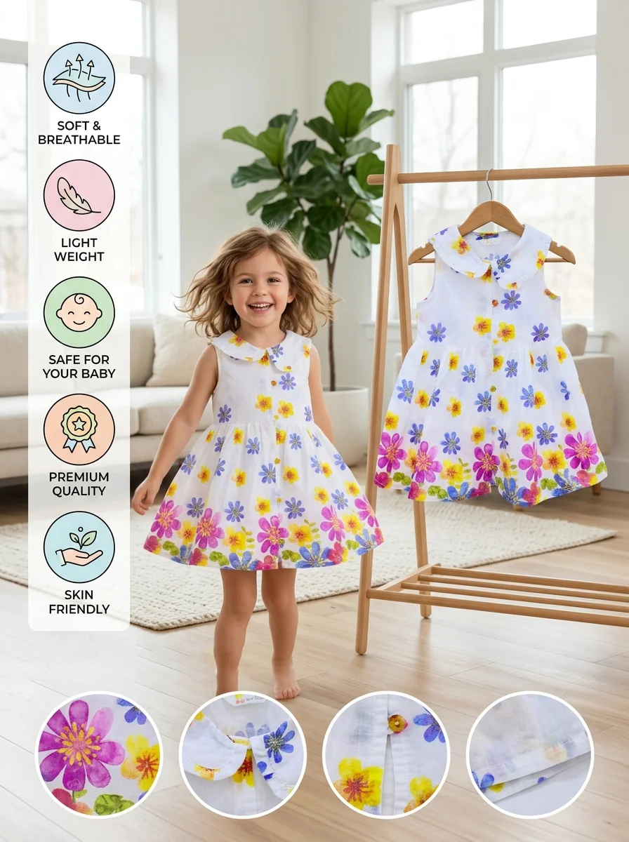 Girls Dress (0/3 M -6 Years ) 117177