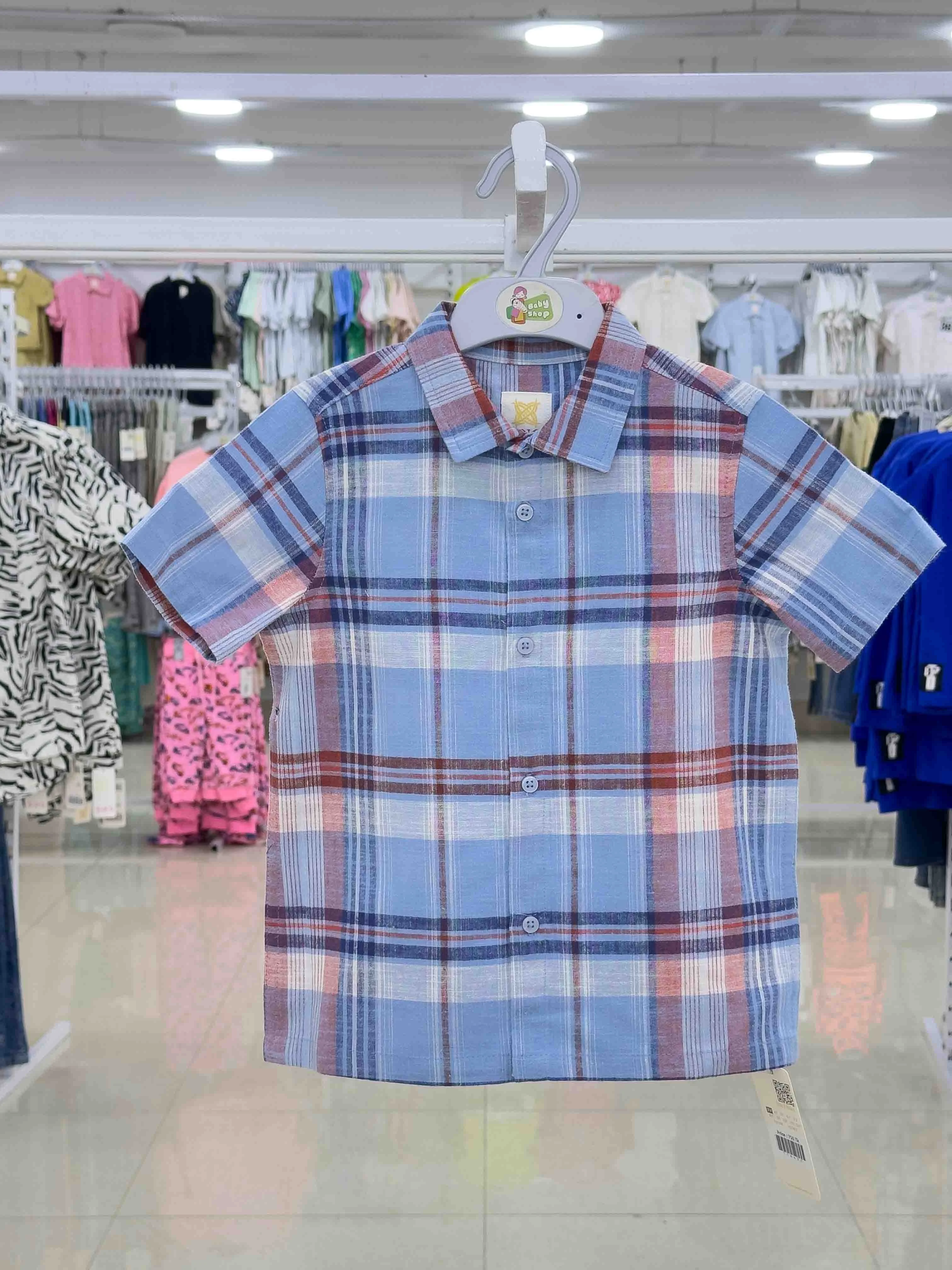 Boys Short Sleeve Shirt (3Y-15/16 Year) (116432)