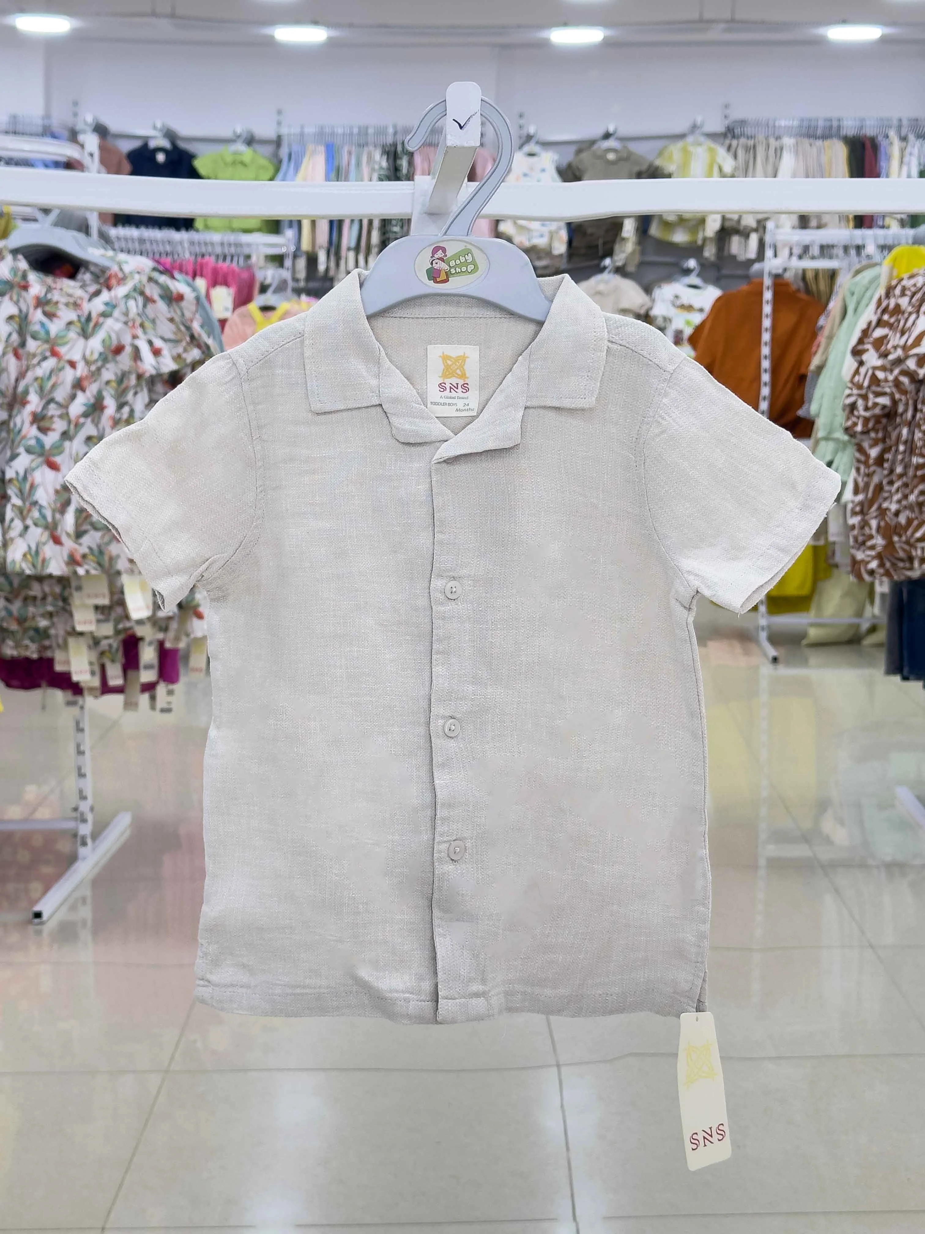 Boys Short  Sleeve  Shirt ( Size- 0/3 M TO6 Years) (119815)