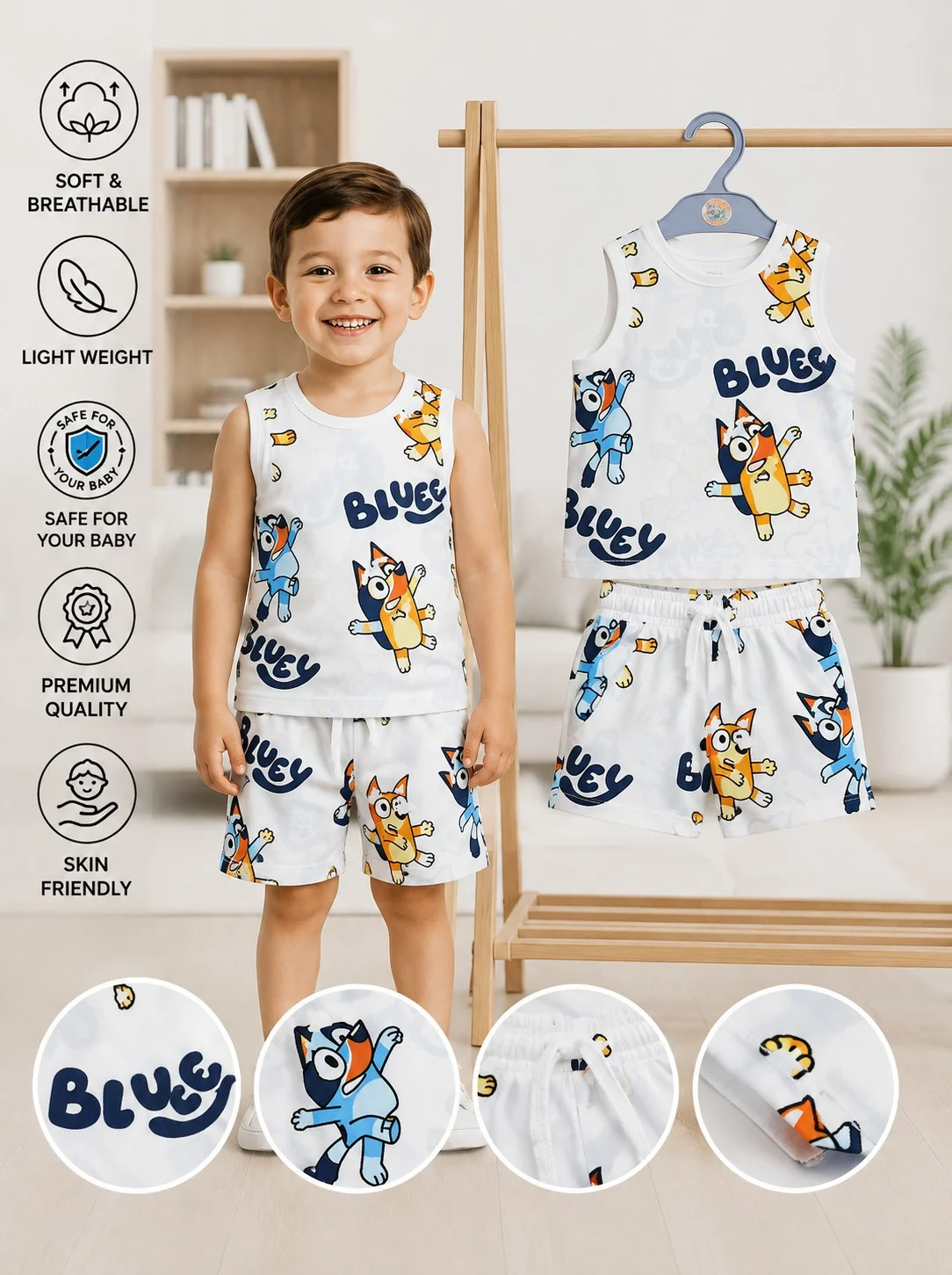 Boys 2 Pcs Set (0/3 M-6 Years) (108173)