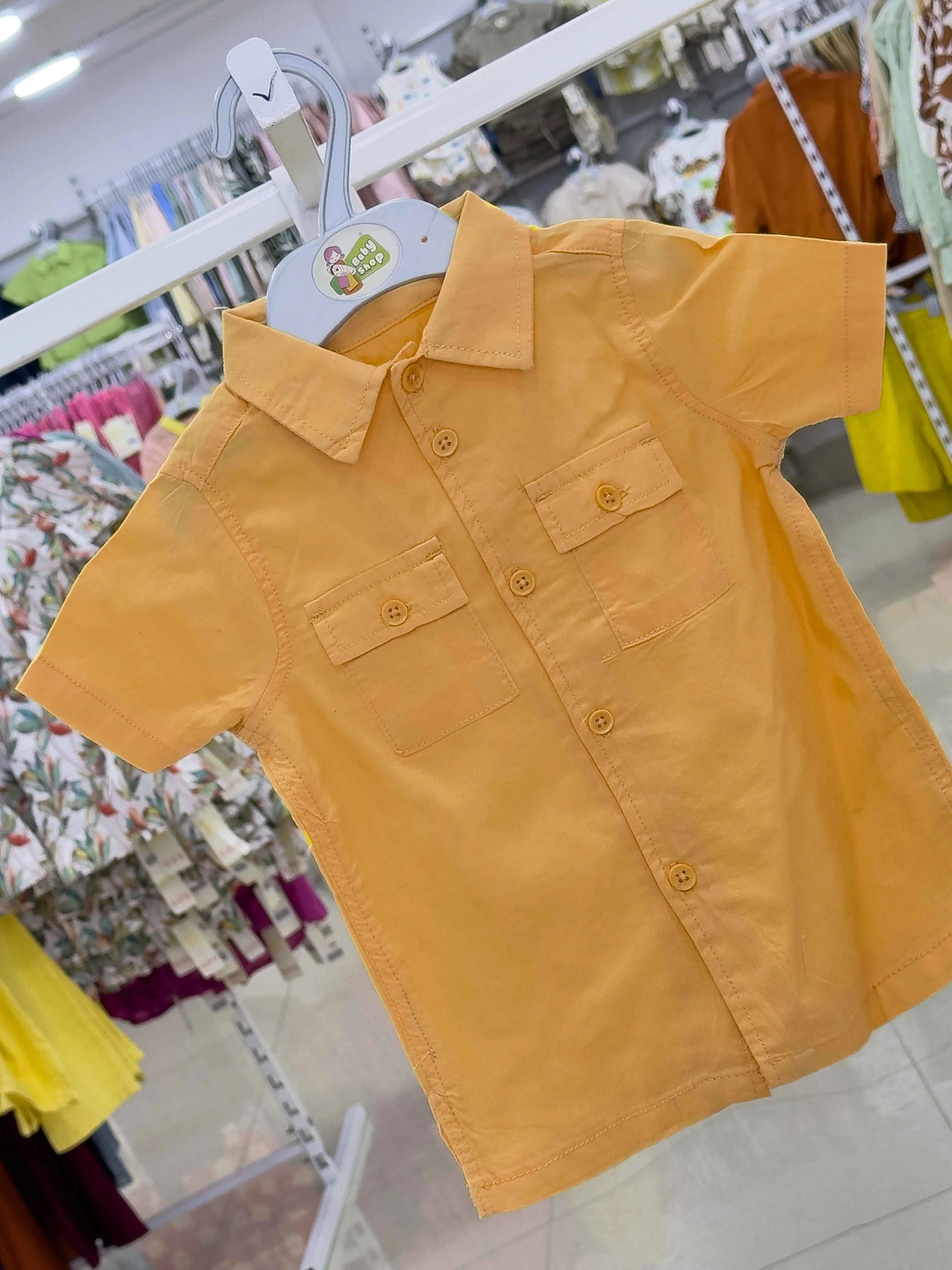 Boys Short  Sleeve  Shirt ( Size- 0/3 M TO 6 Years ) (119361)