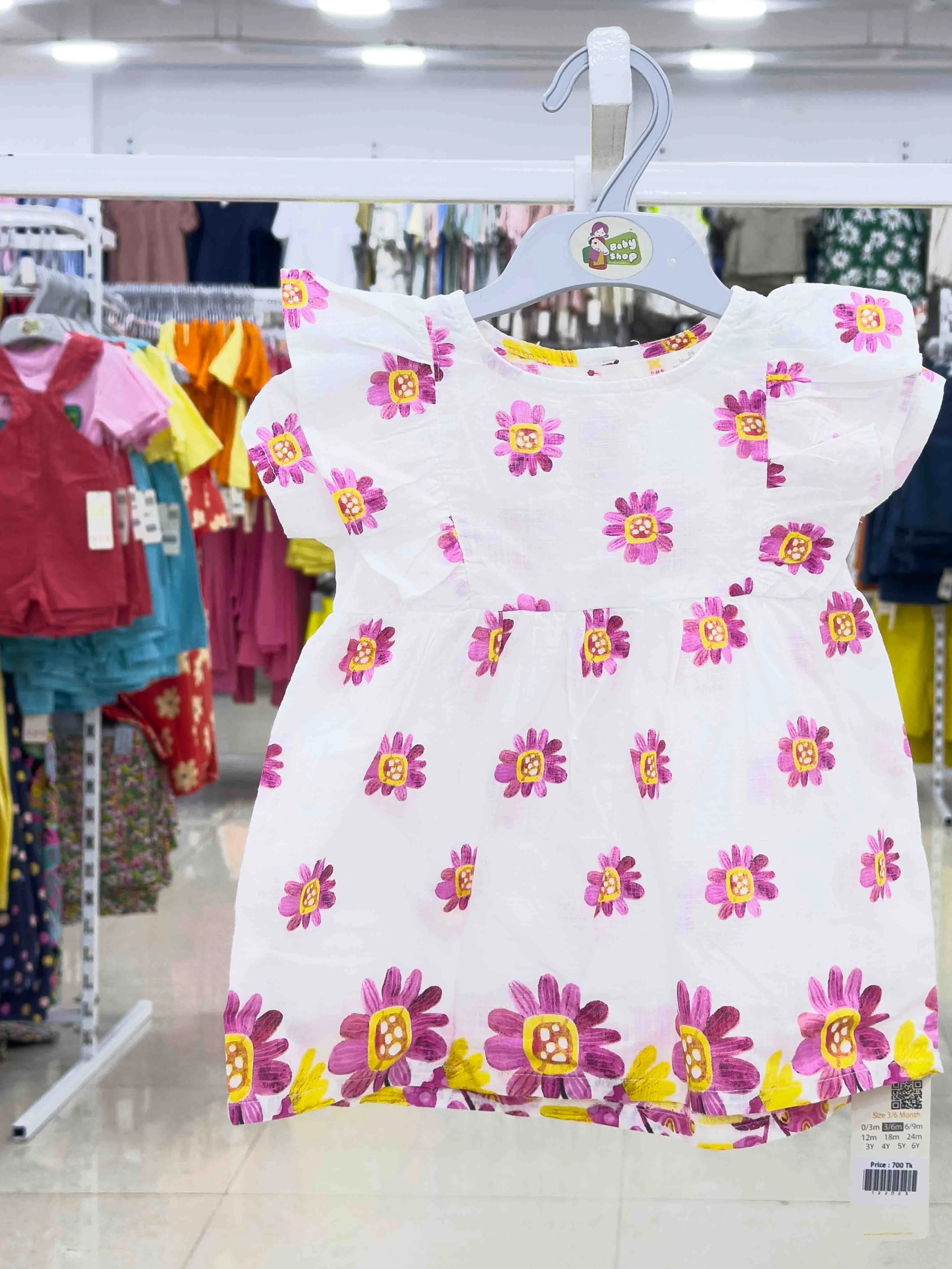 Girls Dress (0/3 M -6 Years ) 122022