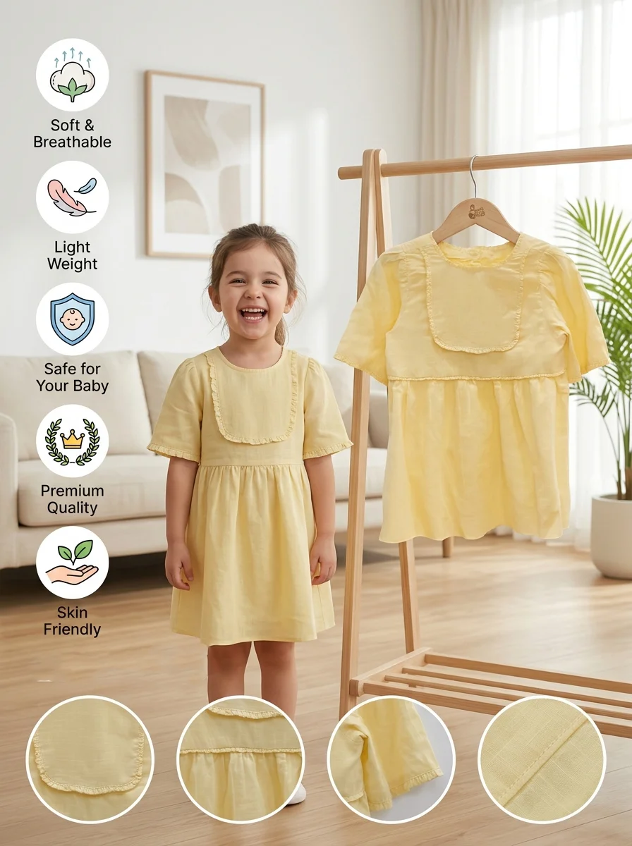 Girls Dress ( Size- 3 Years To 15/16 Years ) ( 119321)