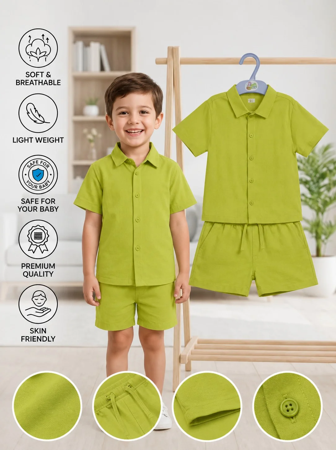 Boys 2 Pcs Set (0/3 M-6 Years) (107645)