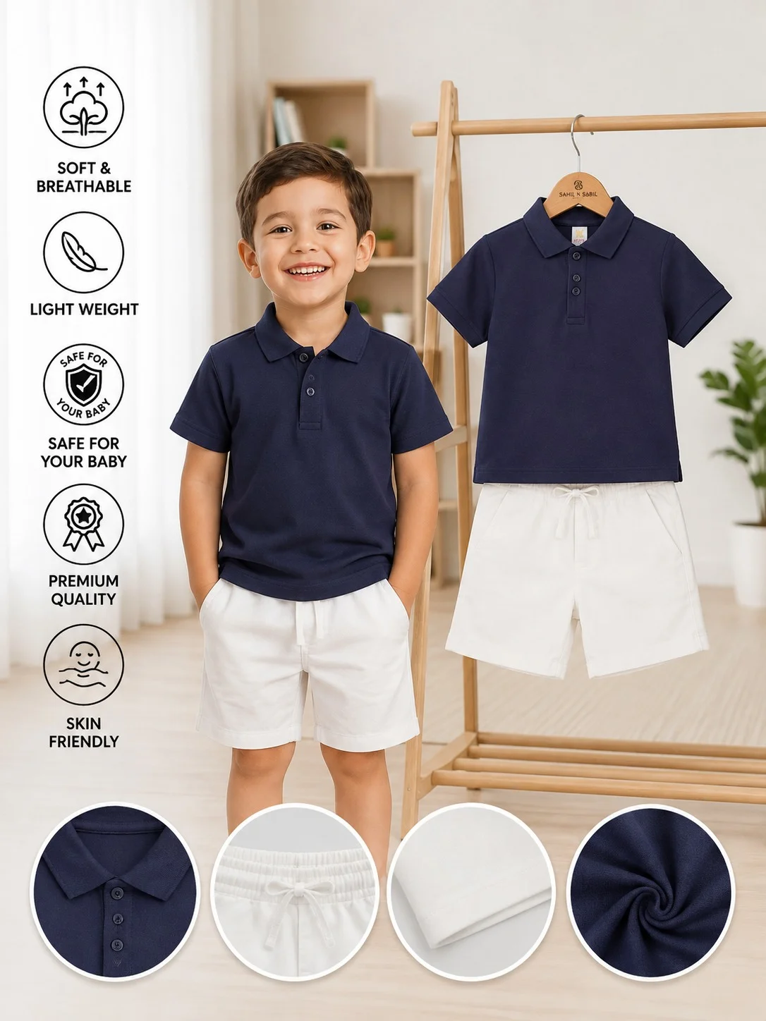Boys 2 Pcs Set (0/3 M-6 Years) (107032)