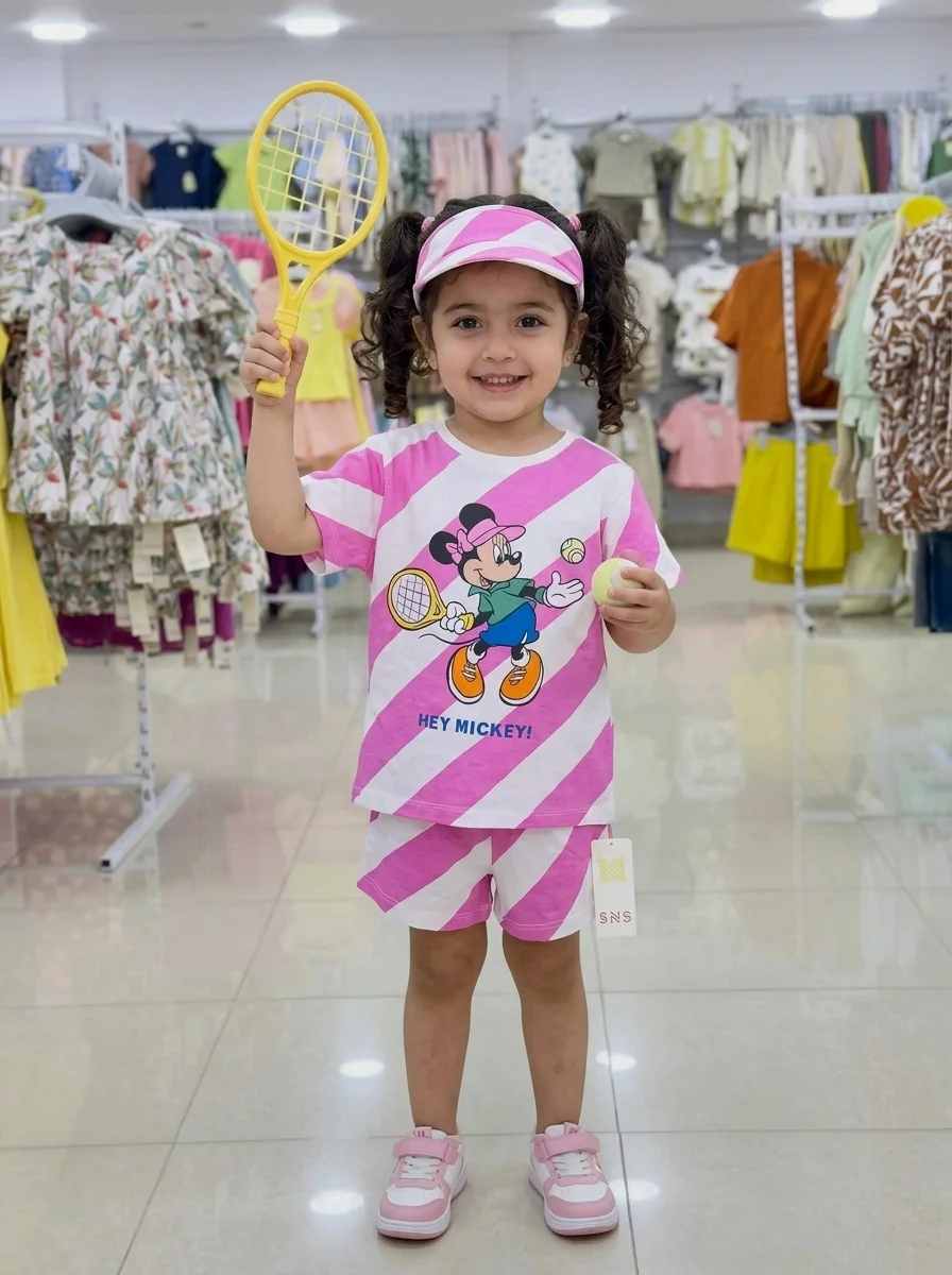 Girls 2 Pcs Set (Size-0/3 M  to 6 Years ) (119643)