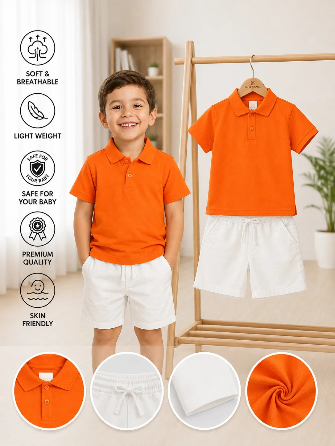 Boys 2 Pcs Set (size-0/3 M to 6 Years) (106868)