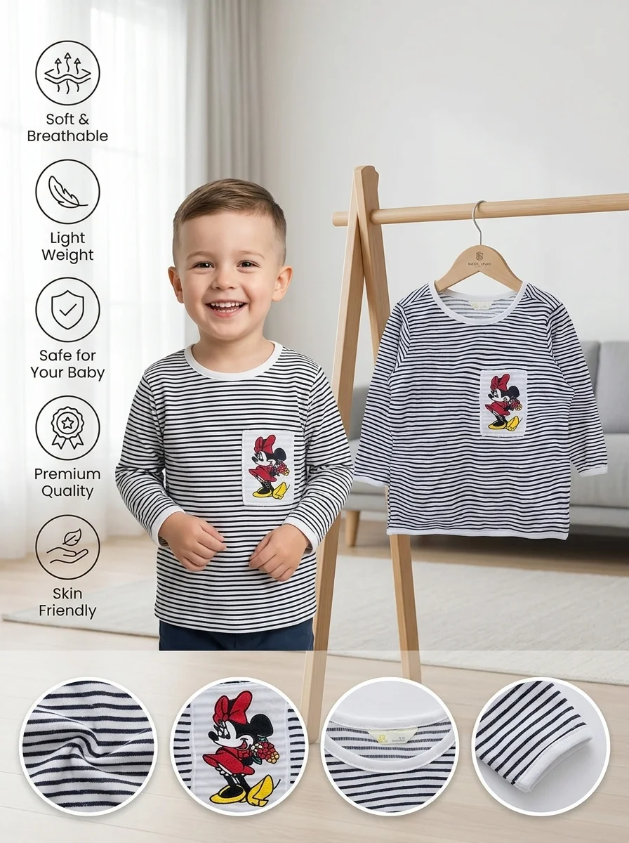 Boys Full Sleeve Polo Shirt ( Size- 3 Years to 15/16 Years) (113531) ( ( 113531) (