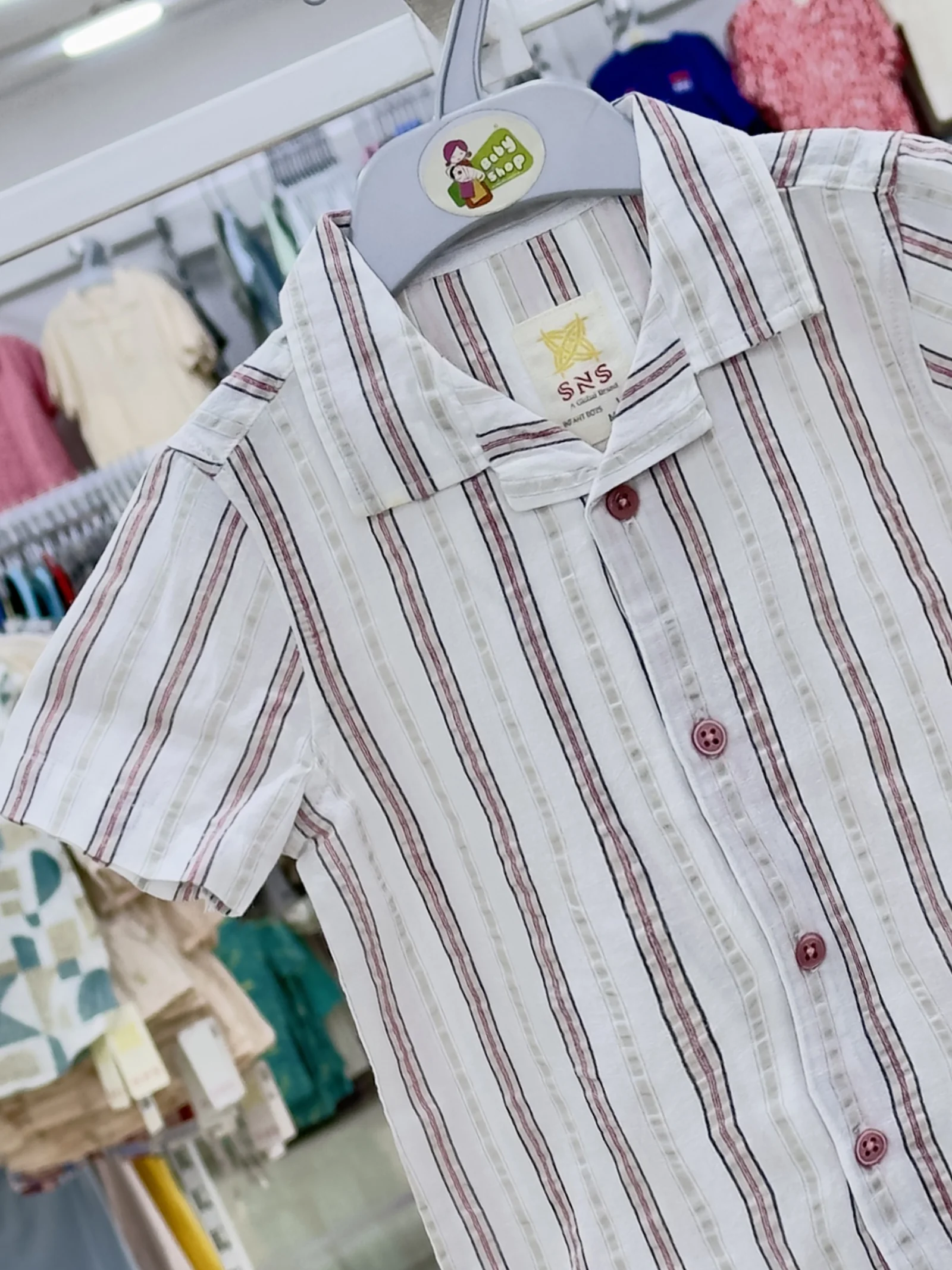 Boys Short  Sleeve  Shirt ( Size-0/3 M TO 6 Years ) (117700)