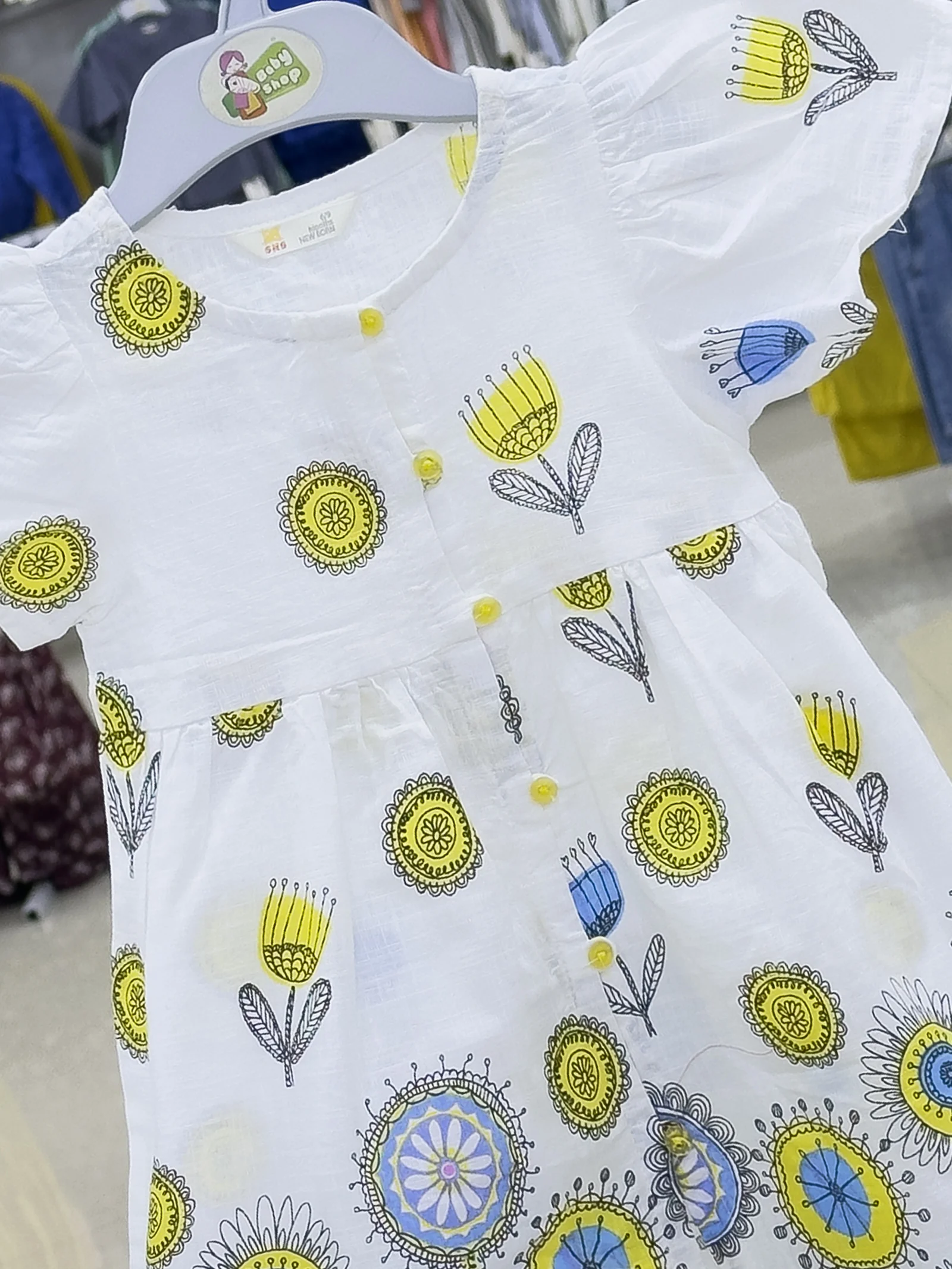 Girls Dress (Size-0/3 M -6 Years ) (118460)