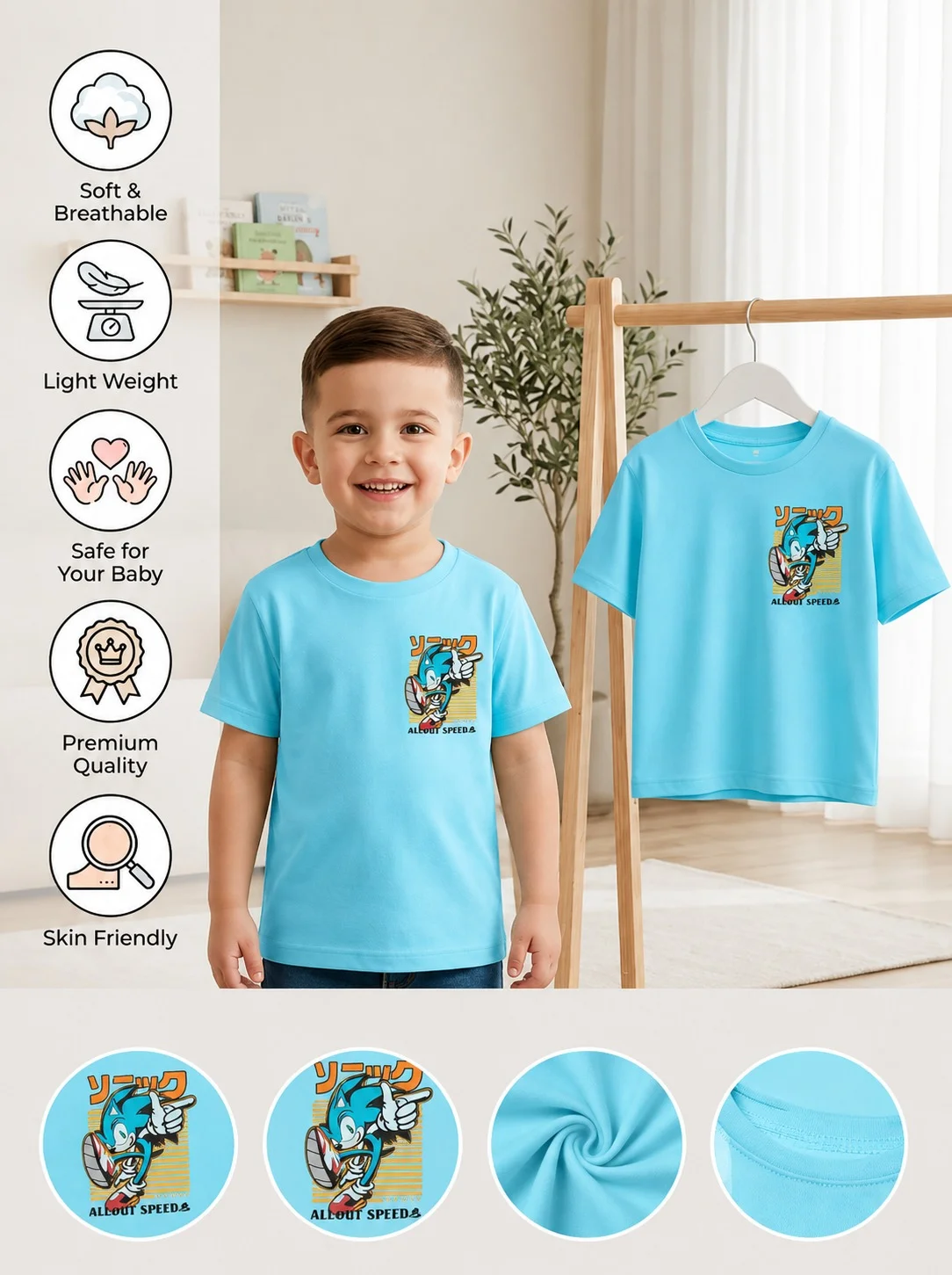 Girls Short Sleeve T-Shirt (0/3 M to 6 Years) (109111)