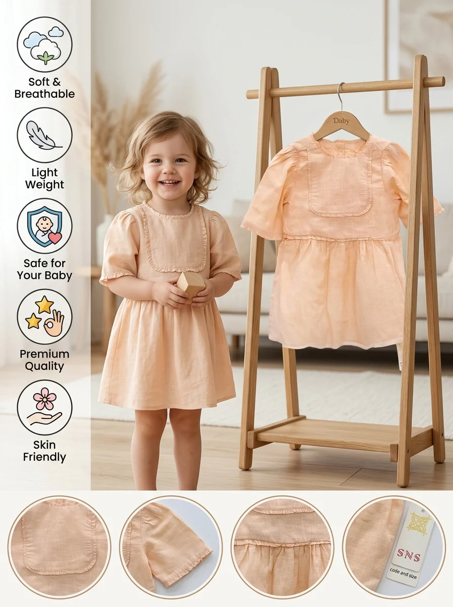 Girls  Dress ( Size- 3 Years  To 15/16 Years  ) (119505)