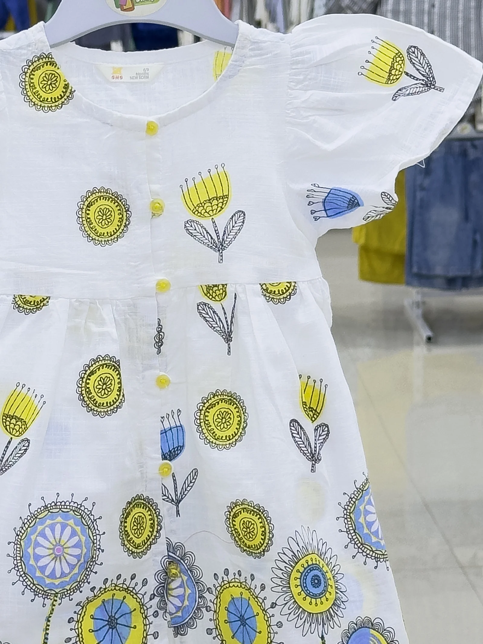 Girls Dress (Size-0/3 M -6 Years ) (118460)