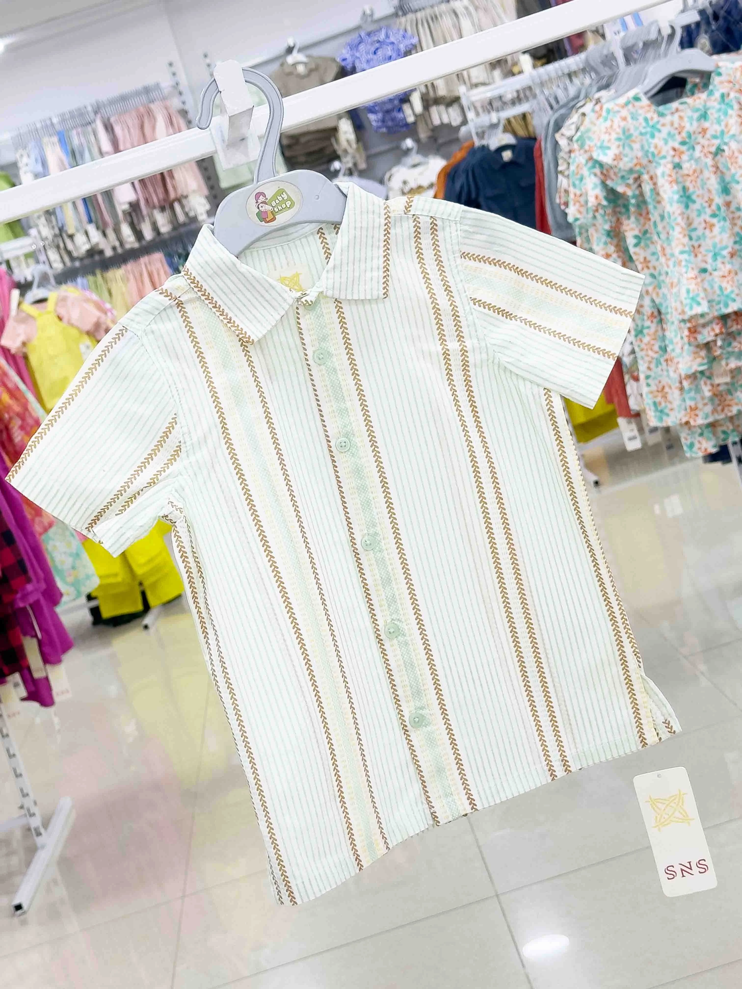 Boys Short  Sleeve  Shirt ( Size-0/3 M TO 15/16 Years) (120095)